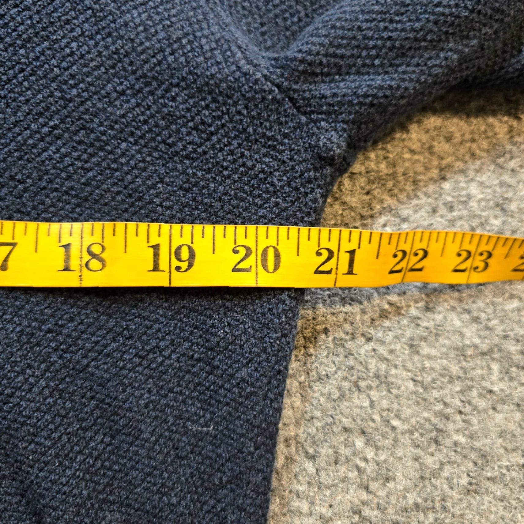 FatFace Fat Face Sweater Men Size Medium Blue 1/4 Zip Cashmere Blend Knit Casual Career Size US M / EU 48-50 / 2 - 6 Thumbnail