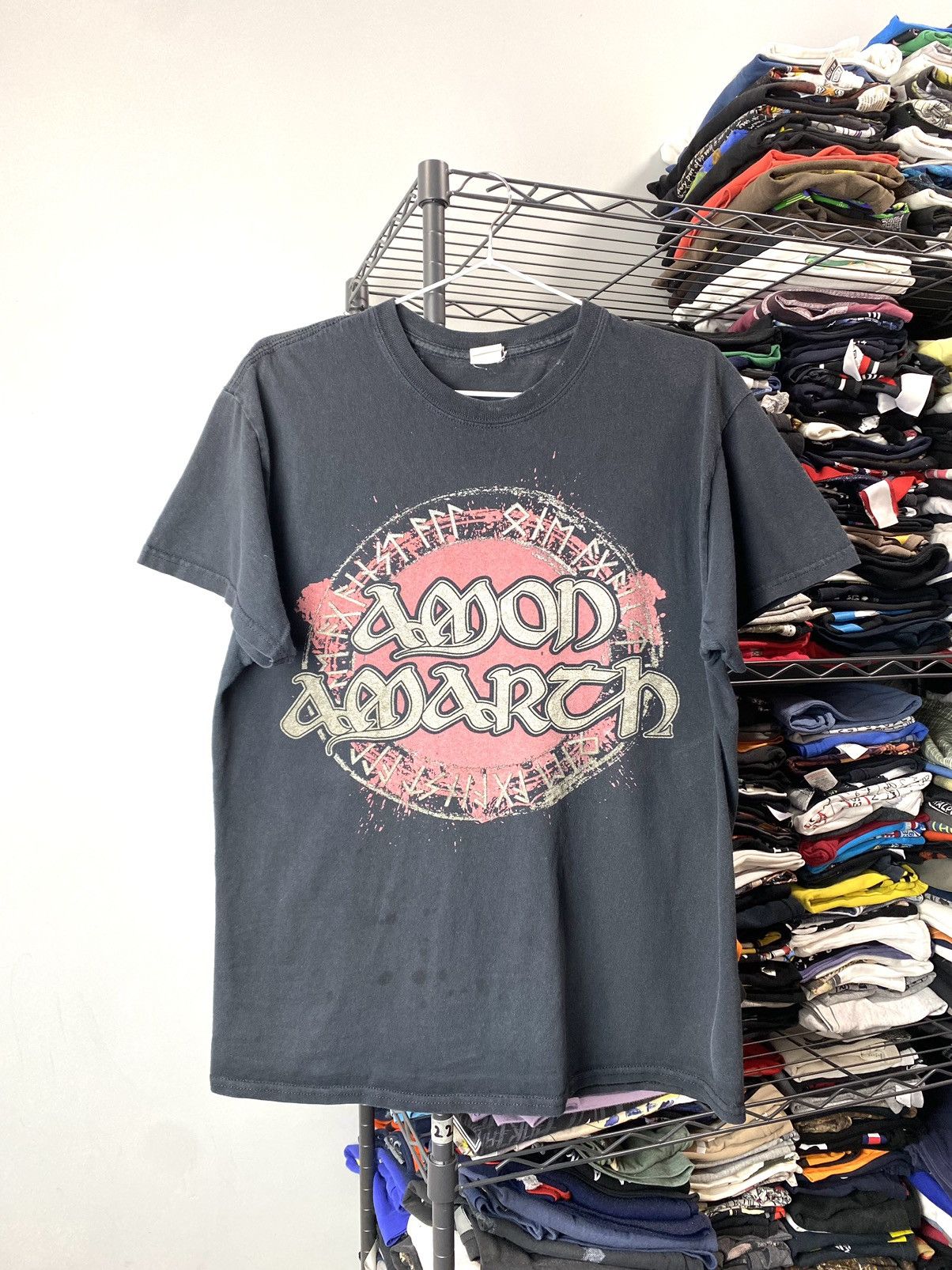 Band Tees × Vintage Vintage 2000’s Amon Amarth Band T Shirt Size US M / EU 48-50 / 2 - 1 Thumbnail