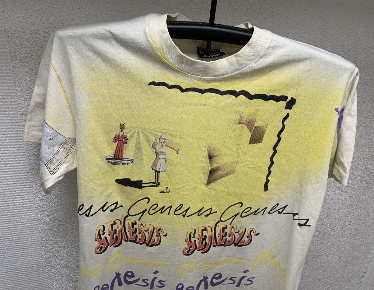 Band Tees Genesis 1992 fullprint single t-shirt M sz made in Usa tour Size US M / EU 48-50 / 2 - 3 Thumbnail