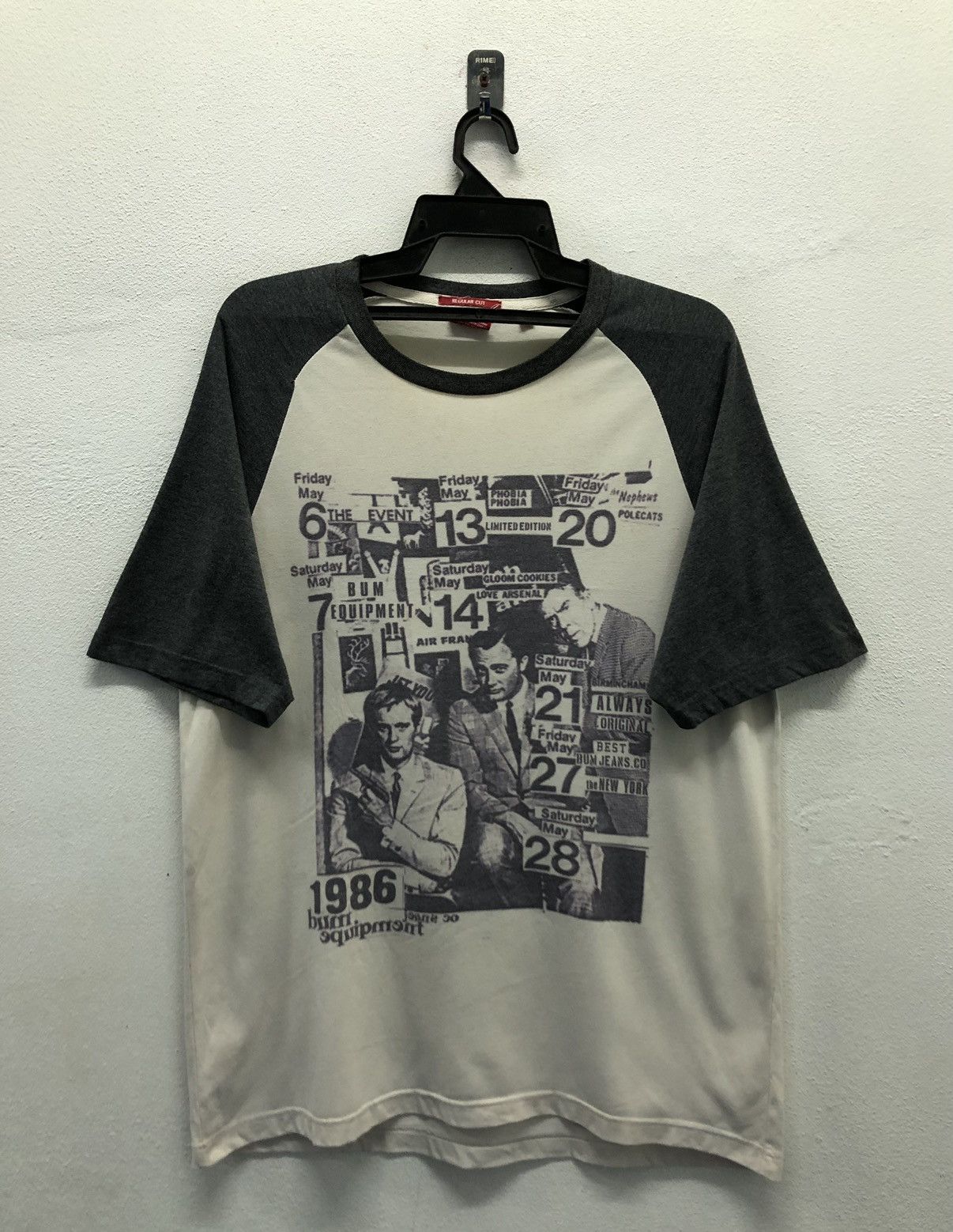 B.U.M Equipment Vintage b.u.m. equipment Regular Cut T-Shirt Size US XL / EU 56 / 4 - 1 Thumbnail