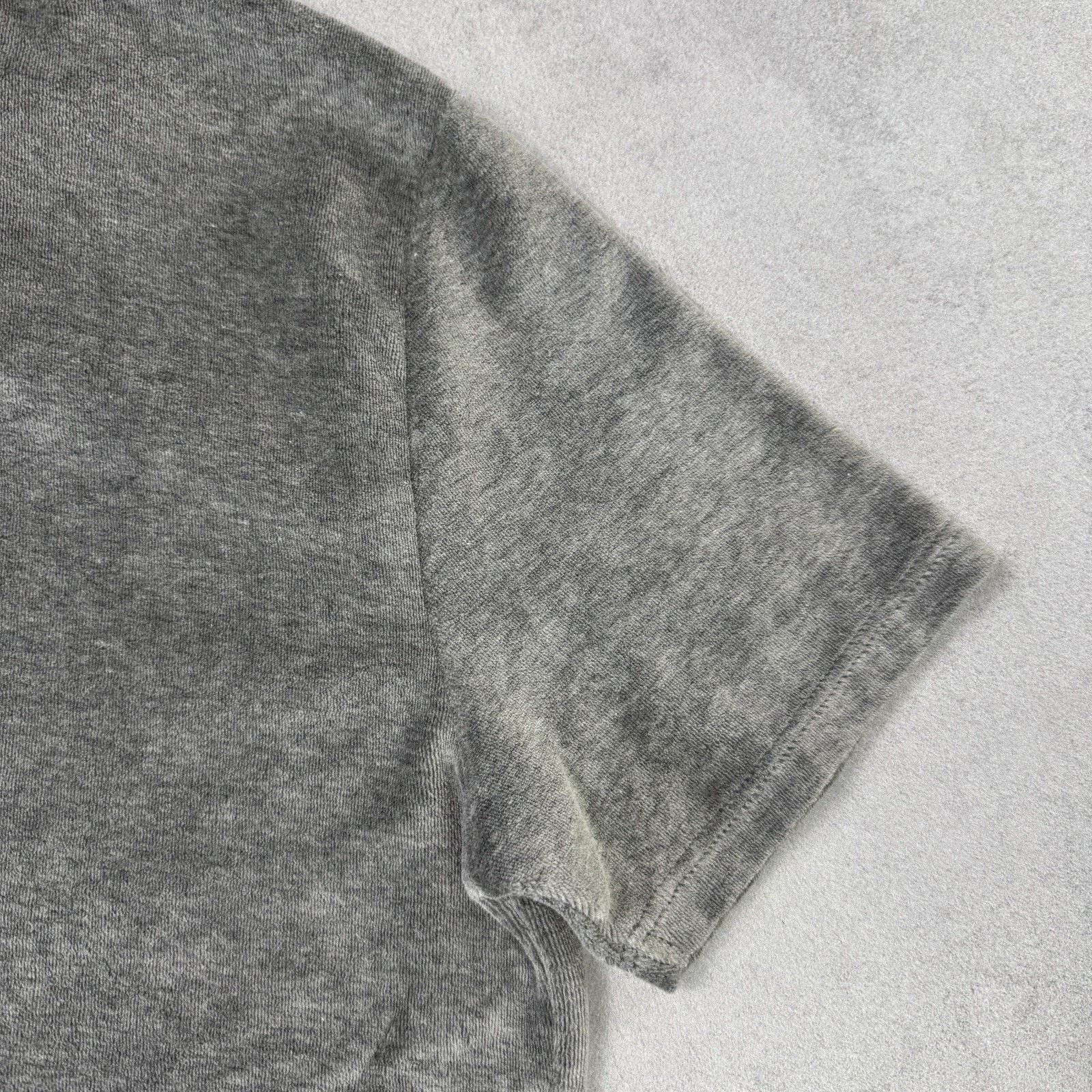 Reiss Reiss Men Grey Velure Polo Zip T Shirt Size L Size US L / EU 52-54 / 3 - 13 Thumbnail