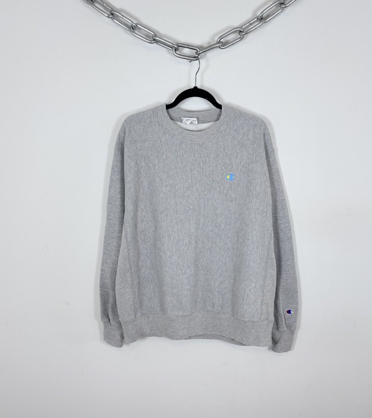 Champion Champion Reverse Weave Vintage Men’s Grey Sweatshirt Size US L / EU 52-54 / 3 - 2 Thumbnail