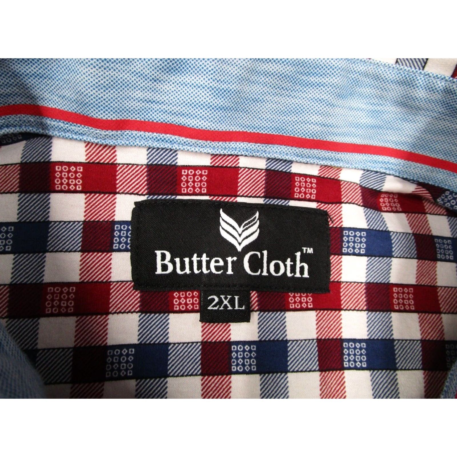 Vintage VINTAGE Buttercloth Shirt Mens 2XL Long Sleeve Red Check Collared Button-Up Casual Fall Spring Summer Winter Men Size US XXL / EU 58 / 5 - 3 Thumbnail