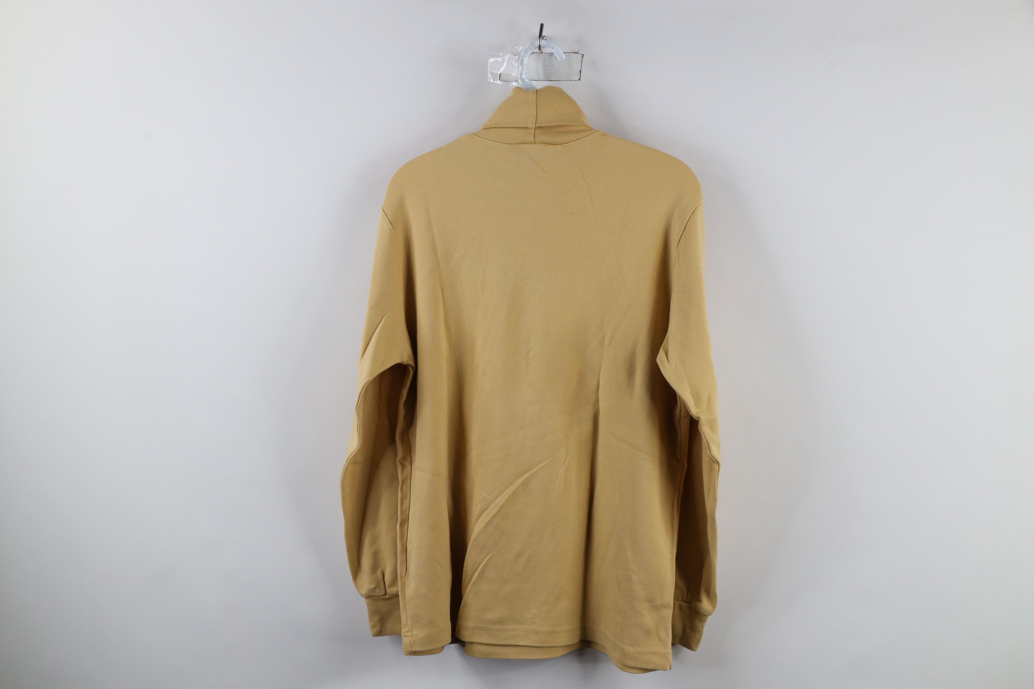 Vintage × Woolrich Woolen Mills Vintage 90s Woolrich Long Sleeve Turtleneck T-Shirt Yellow Size M / US 6-8 / IT 42-44 - 8 Thumbnail