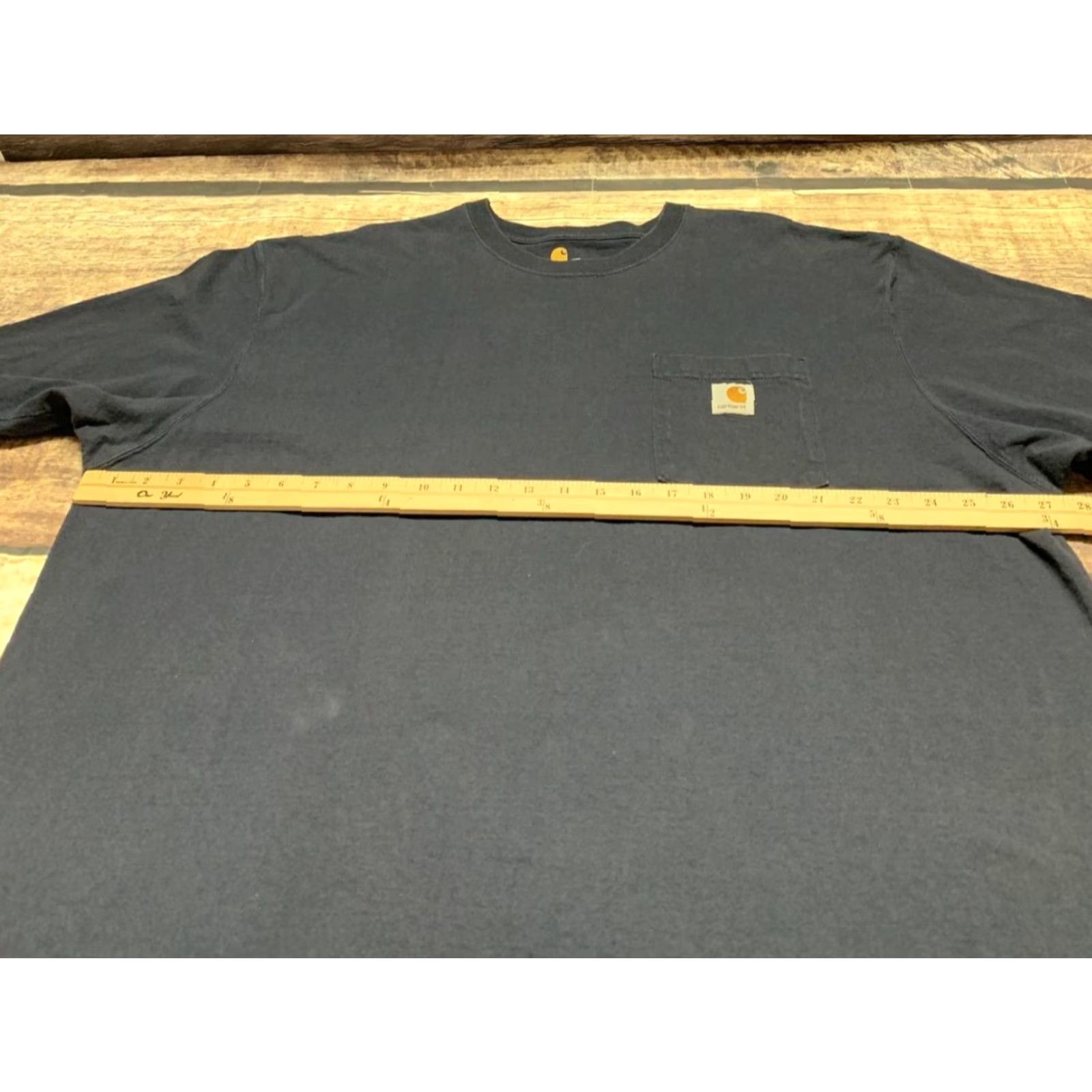 Carhartt VINTAGE Carhartt Shirt Mens 2XL Blue Original Fit Short Sleeve Pocket Workwear Logo Size US XXL / EU 58 / 5 - 6 Thumbnail