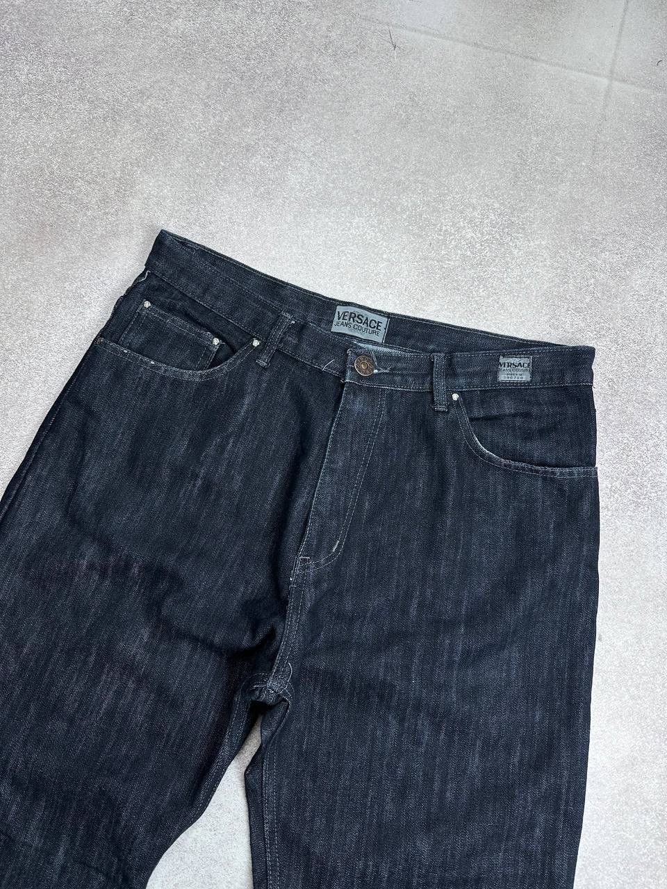 Versace Vintage Versace Medusa Baggy Y2K Jeans Eur 38 Size US 38 / EU 54 - 5 Thumbnail