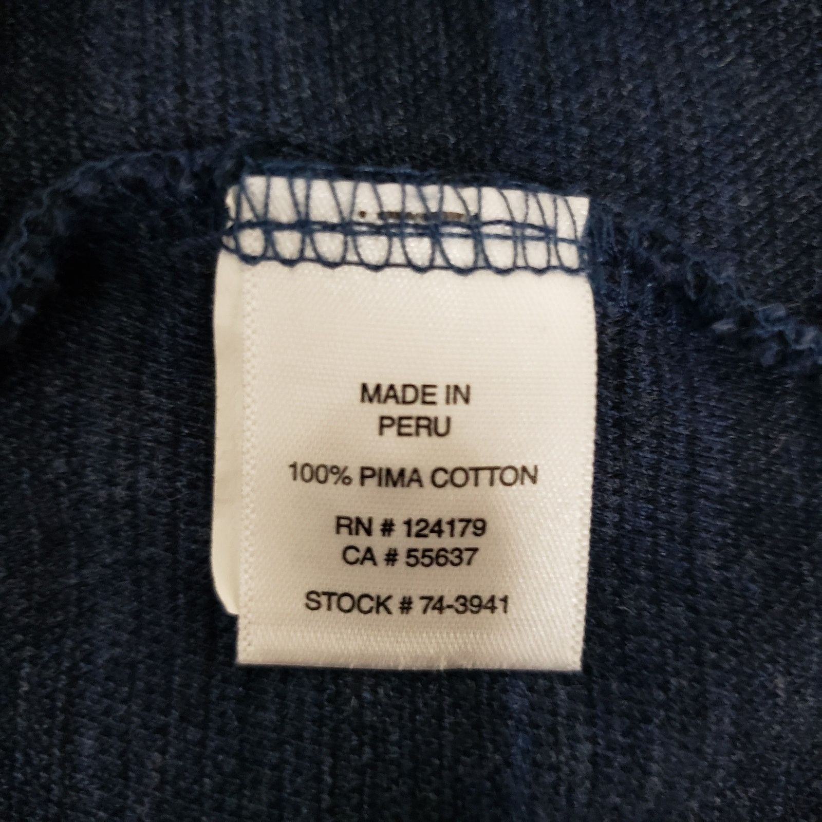 Johnston & Murphy Johnston & Murphy Polo Shirt Pima Cotton Striped XL Size US XL / EU 56 / 4 - 13 Thumbnail