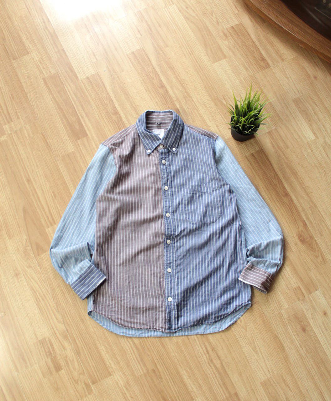 Japanese Brand × Ts(S) 🔥 Rare Ts(S) Patch Distressed Multicolor Japan Shirt Y2K Size US S / EU 44-46 / 1 - 1 Thumbnail