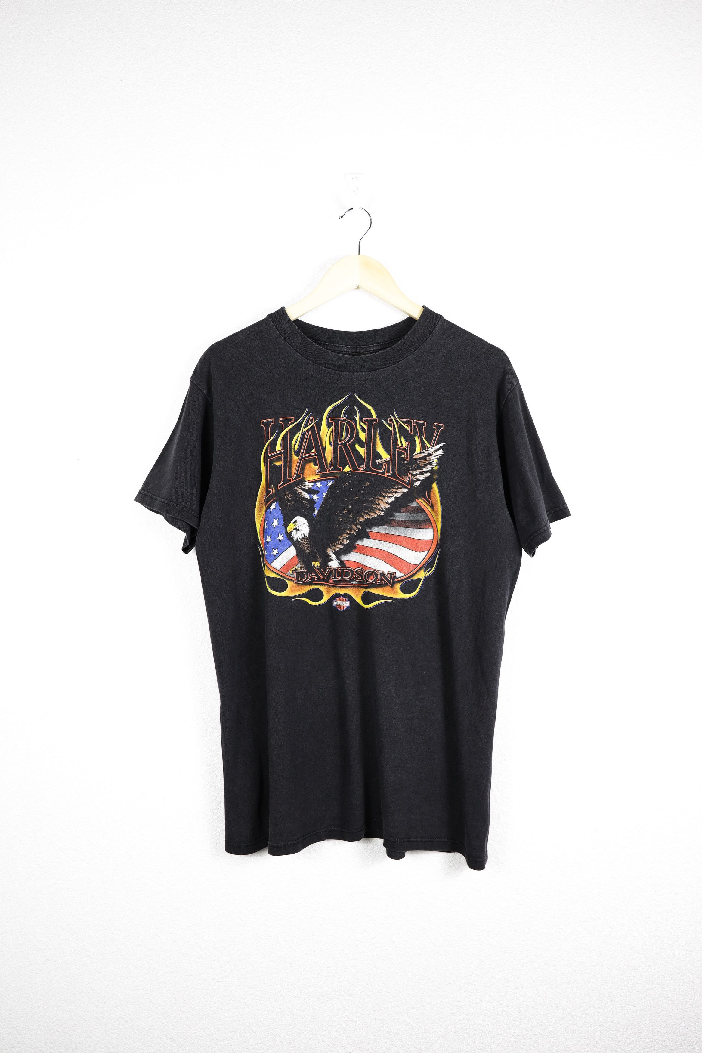Harley Davidson × West Coast Choppers Vintage Harley Davidson Jim's St.Petersburg Graphic Tee Size US L / EU 52-54 / 3 - 1 Thumbnail