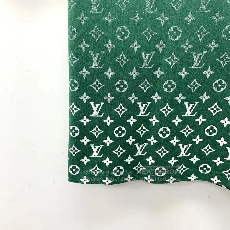 Louis Vuitton Louis Vuitton Green Cotton Men's T. Size US L / EU 52-54 / 3 - 4 Thumbnail