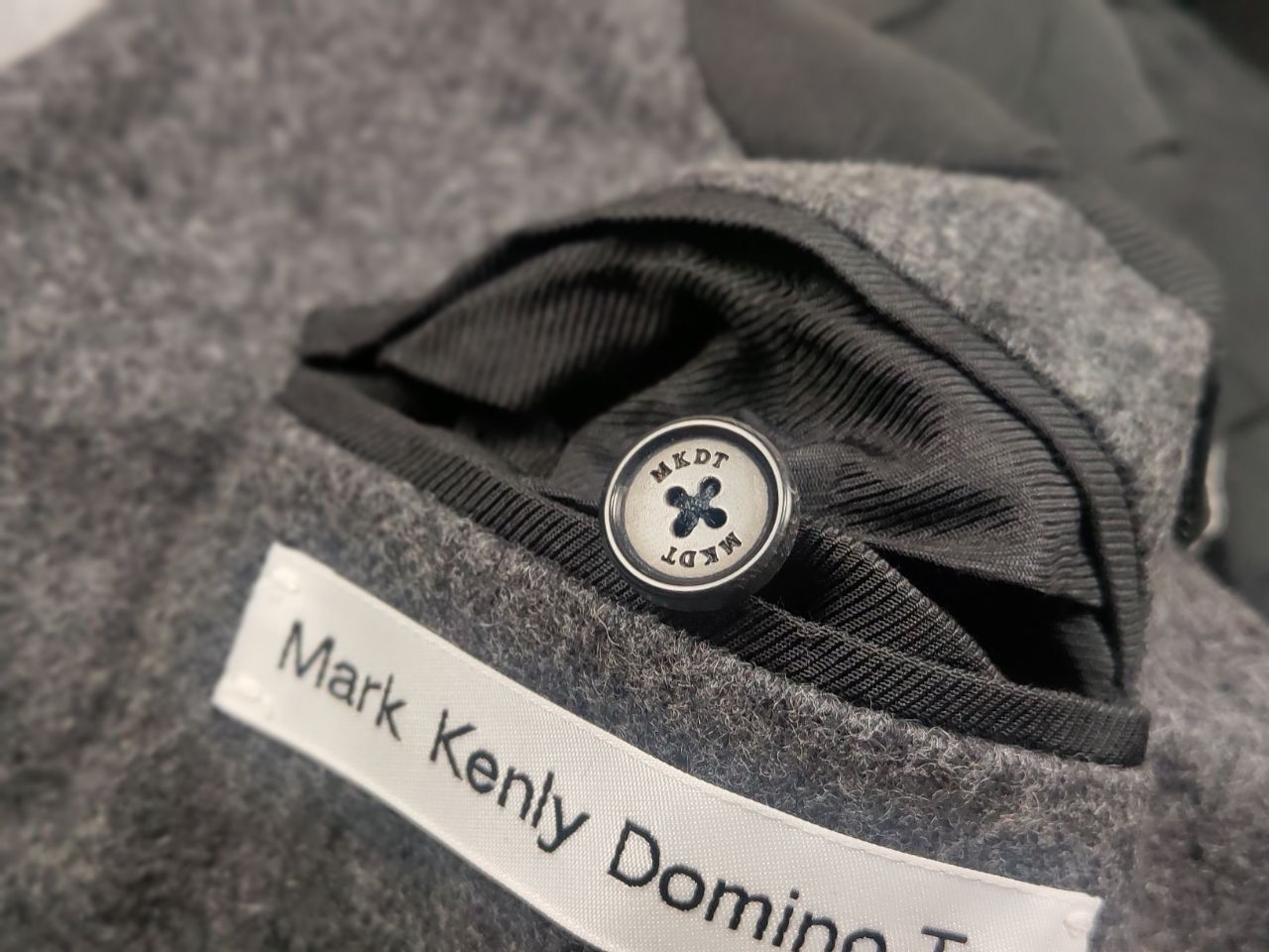Japanese Brand Mark Kenly Domino Tan studio Design Dark Gray Women Blazer Size XS / US 0-2 / IT 36-38 - 16 Thumbnail
