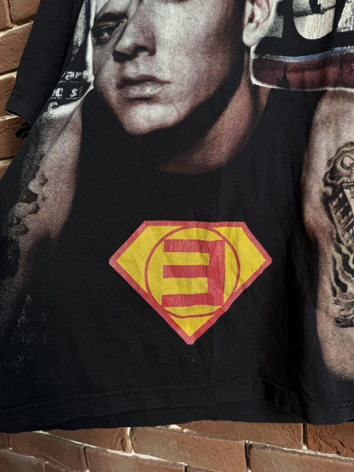 Band Tees 00s Eminem Vintage Rap Tour Tee Hip Hop Rare Band Y2K D12 L Size US L / EU 52-54 / 3 - 3 Thumbnail