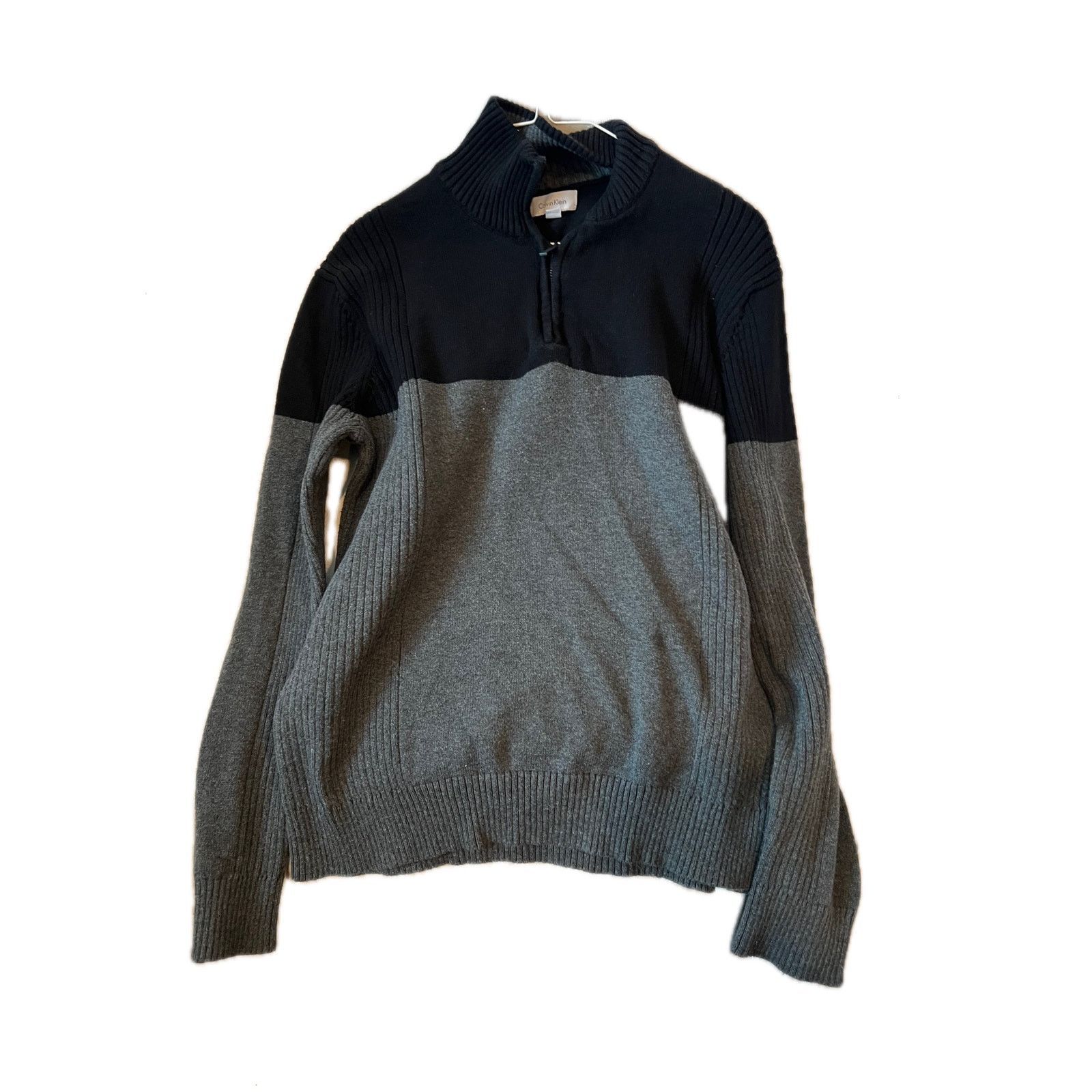 Calvin Klein Calvin Klein 1/4 Zip Pullover Mens M Size US M / EU 48-50 / 2 - 1 Thumbnail