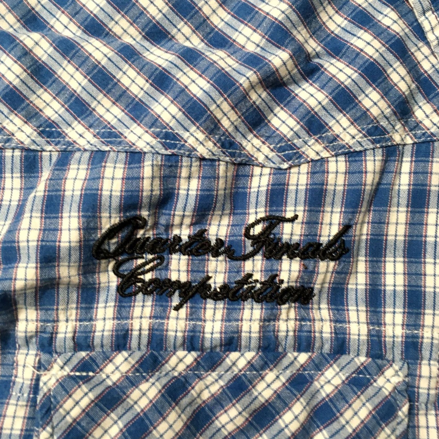 Vintage emcee Shirt Mens 2XL Blue Western Pearl Snap finals Patches the best Cowboy Outdoor Western Shirt Mens 2XL Blue emcee Size US XXL / EU 58 / 5 - 3 Thumbnail