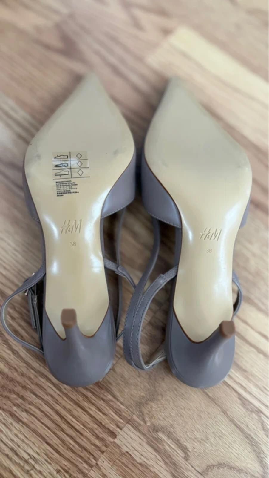 H&M H&M tan slingbacks Size US 7 / IT 37 - 2 Thumbnail