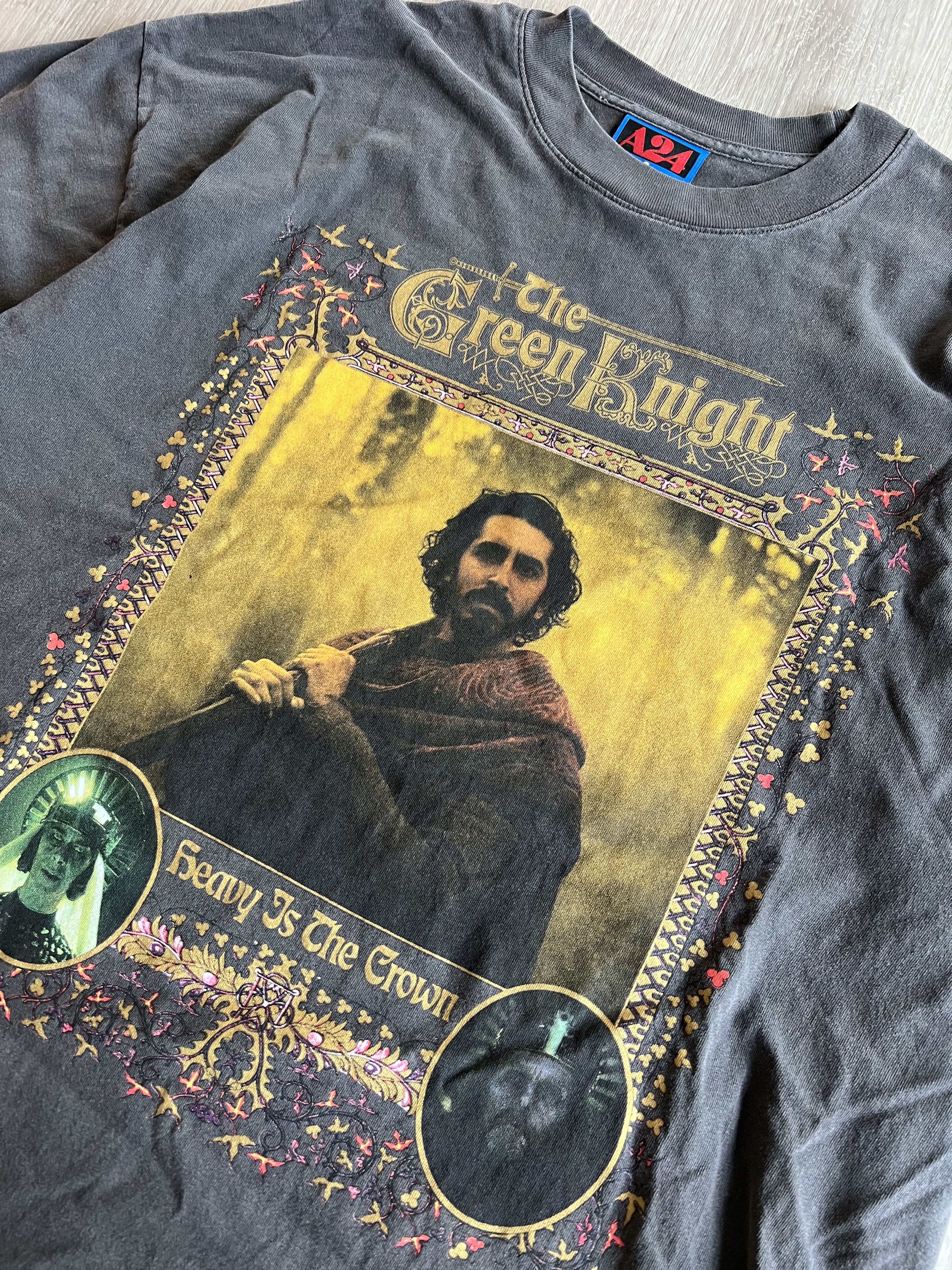 A24 × Online Ceramics The Green Knight Tee Who will indulge me in this game? Size US XL / EU 56 / 4 - 2 Thumbnail