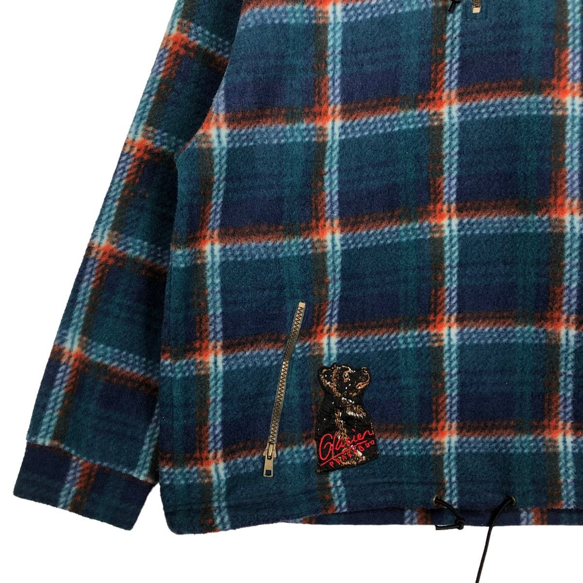Hysteric Glamour 🔥VINTAGE FLEECE TARTAN DESIGN PULL OVER JACKET PEAKABOO Size US M / EU 48-50 / 2 - 6 Thumbnail