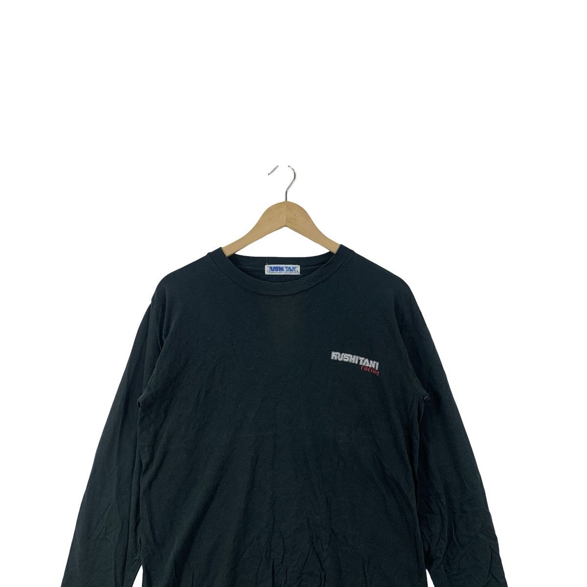 Vintage Vintage Rush Tang Racing Black Long Sleeve T-Shirt Logo Tee Size US M / EU 48-50 / 2 - 2 Thumbnail