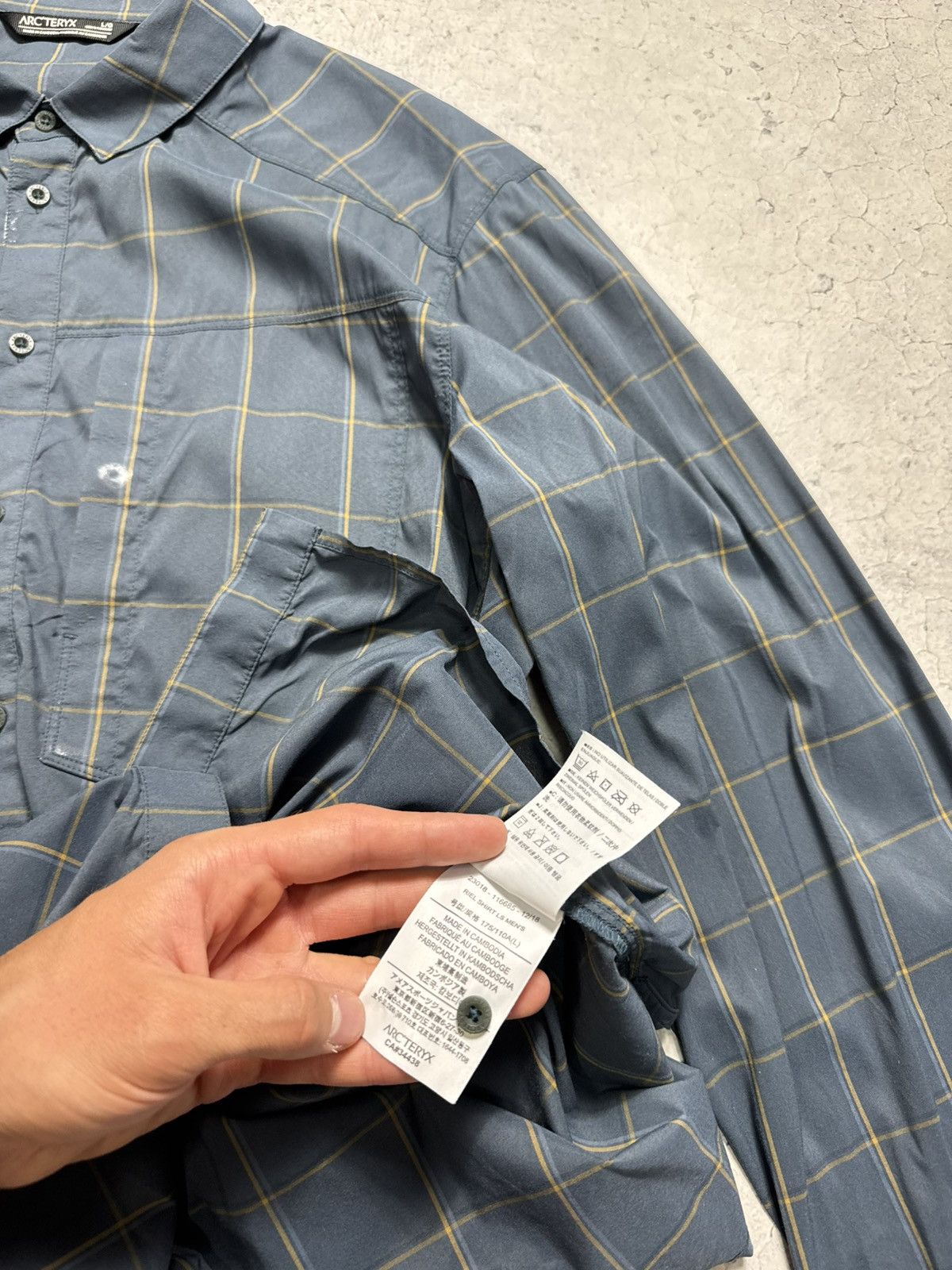 Arc'teryx Arcteryx Button Shirt Outdoor Size US L / EU 52-54 / 3 - 8 Thumbnail