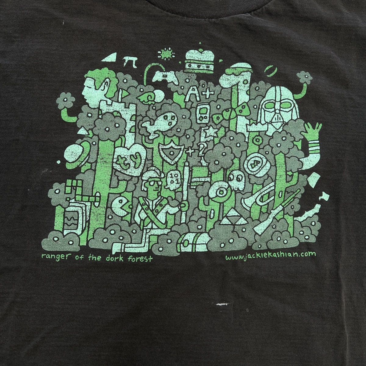 Vintage Vintage Jackie Kashian “Ranger of the Dork Forest” Tee Size US M / EU 48-50 / 2 - 2 Thumbnail