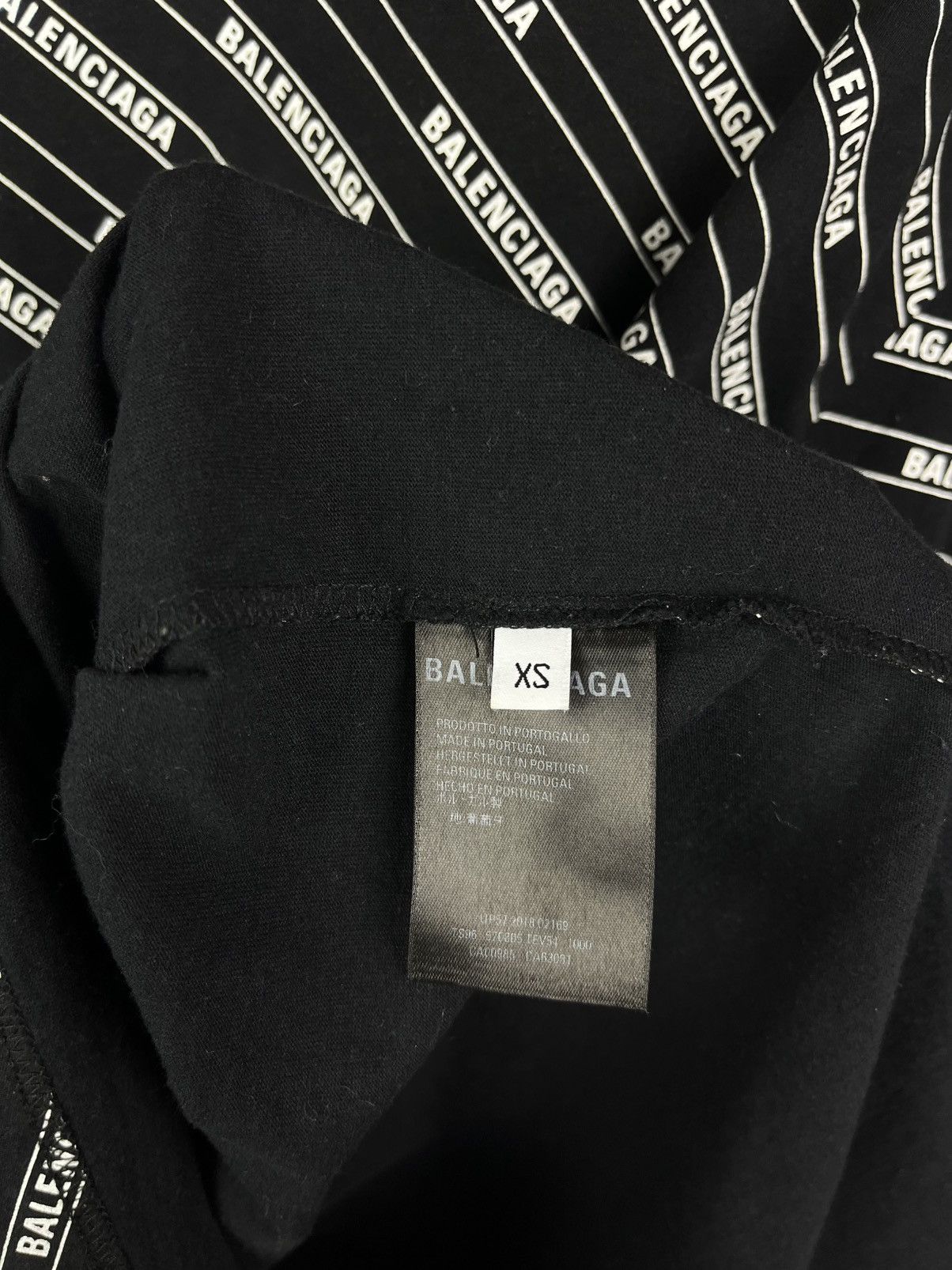 Balenciaga Balenciaga All Over Print Oversized T-shirt Rare Hype Y2K Size US M / EU 48-50 / 2 - 7 Thumbnail