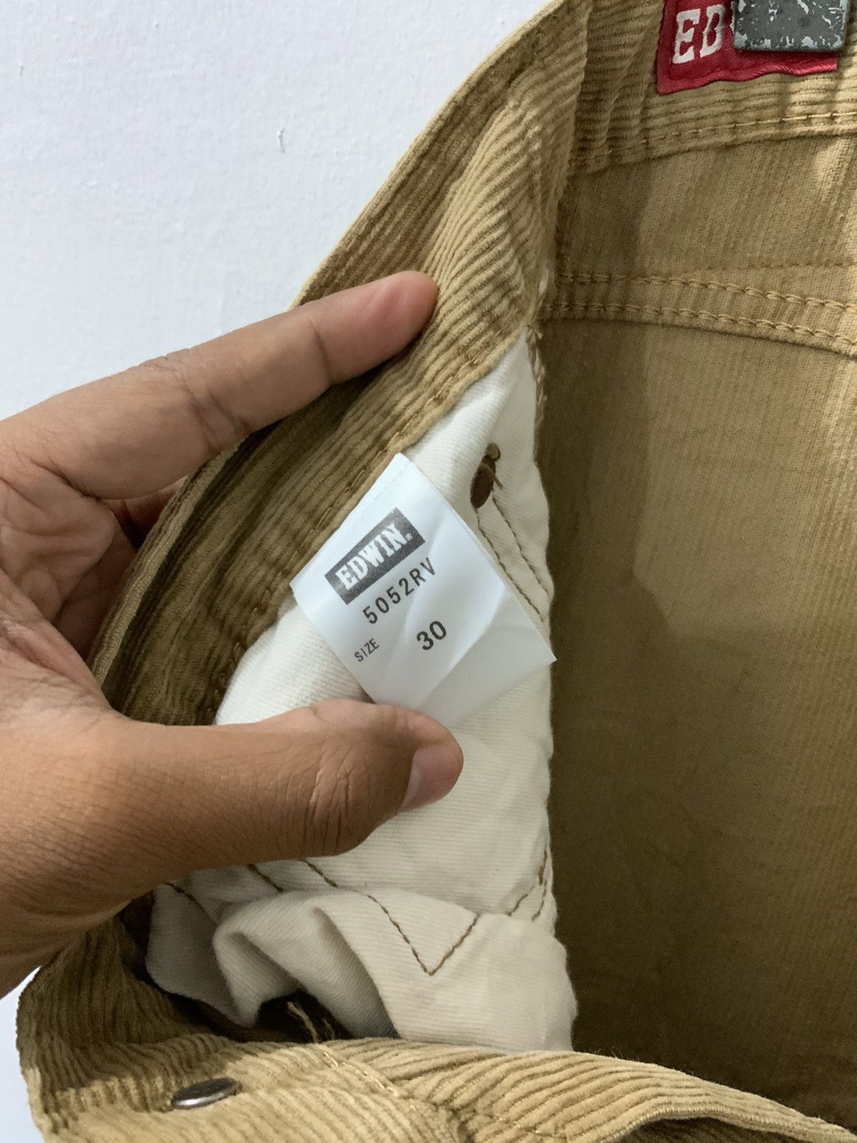 Denime Edwin 5052RV Japan Corduroi Jean Size US 30 / EU 46 - 24 Thumbnail