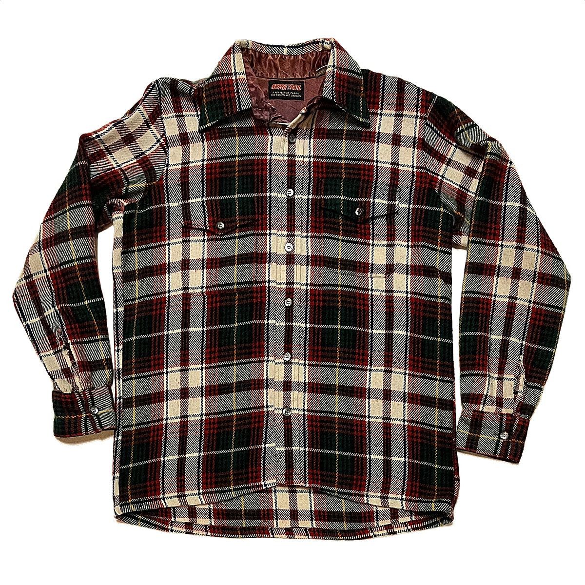 Vintage Vintage Flannel Shirt Size US M / EU 48-50 / 2 - 1 Thumbnail