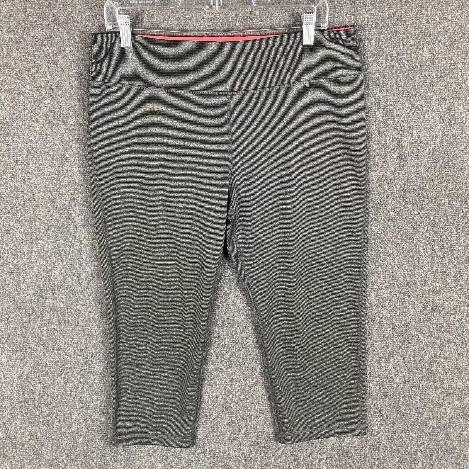 Other Marika Sport Leggings Women's XL 16-18 Capri Pull On Gray Size 34" / US 12 / IT 48 - 1 Thumbnail