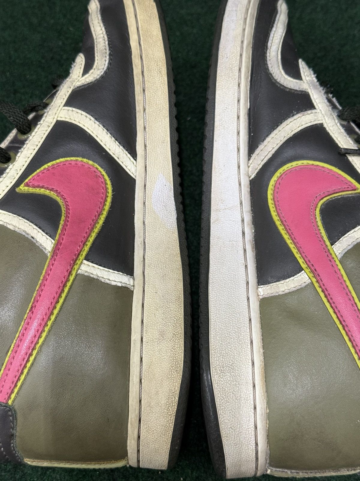 Nike Vintage 2007 Nike Vandal High Leather Dark Army 309427-381 Size US 9 / EU 42 - 5 Thumbnail