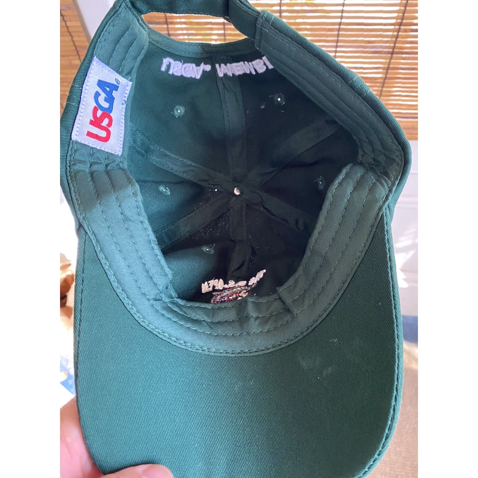 Vintage 2018 US Open Shinnecock Hills Golf Hat Green Baseball Ball Marker Magnetic Hat Mens Adjustable Green US Open Mens Size ONE SIZE - 6 Thumbnail