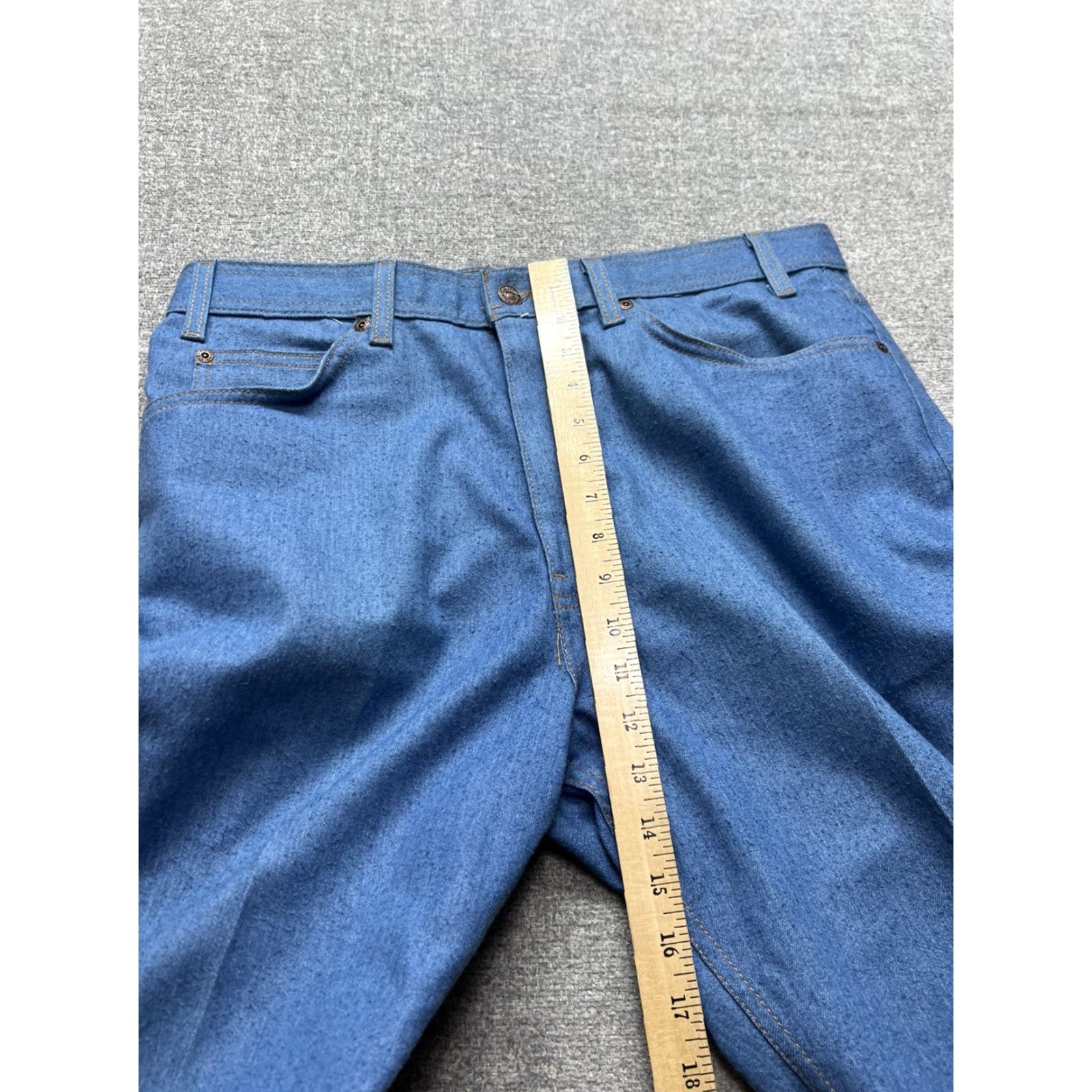 Levi's VINTAGE Levi's Jeans Men 36x29 Blue Mid Rise 90s Zip Up Denim 517 Classic Straight Pants Mens Size US 36 / EU 52 - 7 Thumbnail