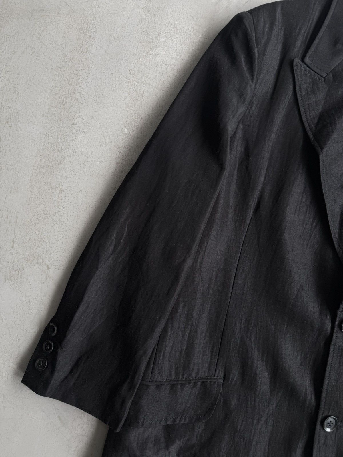 Yohji Yamamoto Yohji Yamamoto - Lost Way Home Blazer Size 52L - 8 Thumbnail
