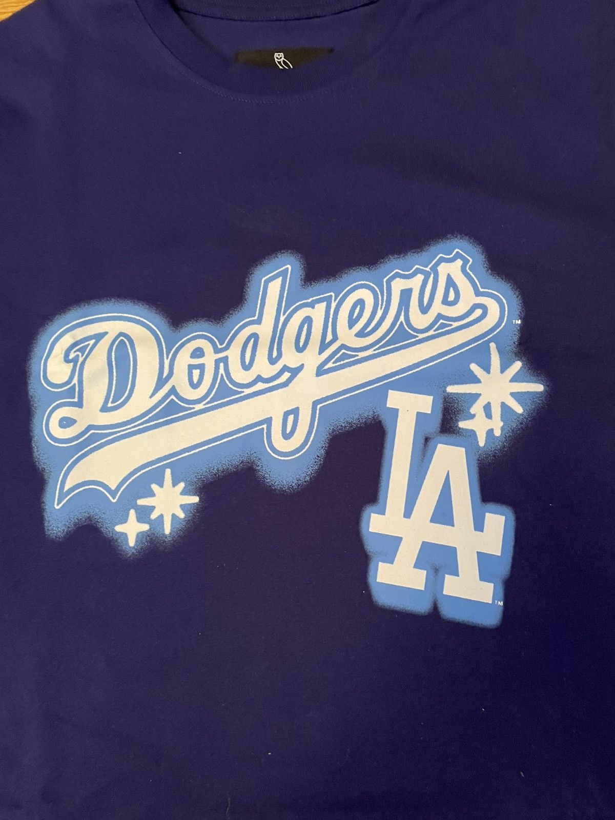 October's Very Own Los Angeles Dodgers OVO x New Era Graffiti T-Shirt - Royal Size US XS / EU 42 / 0 - 3 Thumbnail