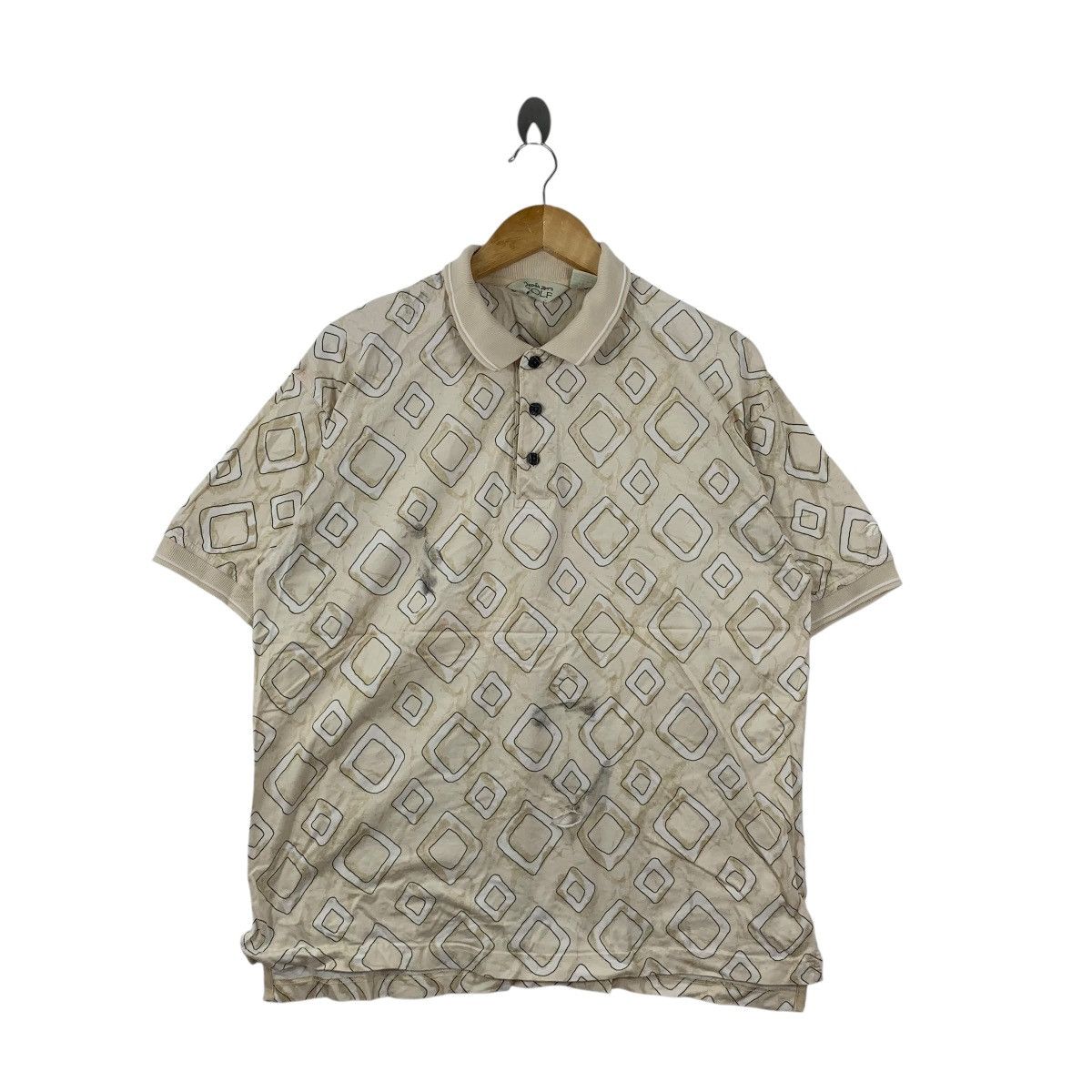 Reebok Vintage REEBOK SPORTSWEAR Geometric Pattern Short Sleeve Size US M / EU 48-50 / 2 - 3 Thumbnail