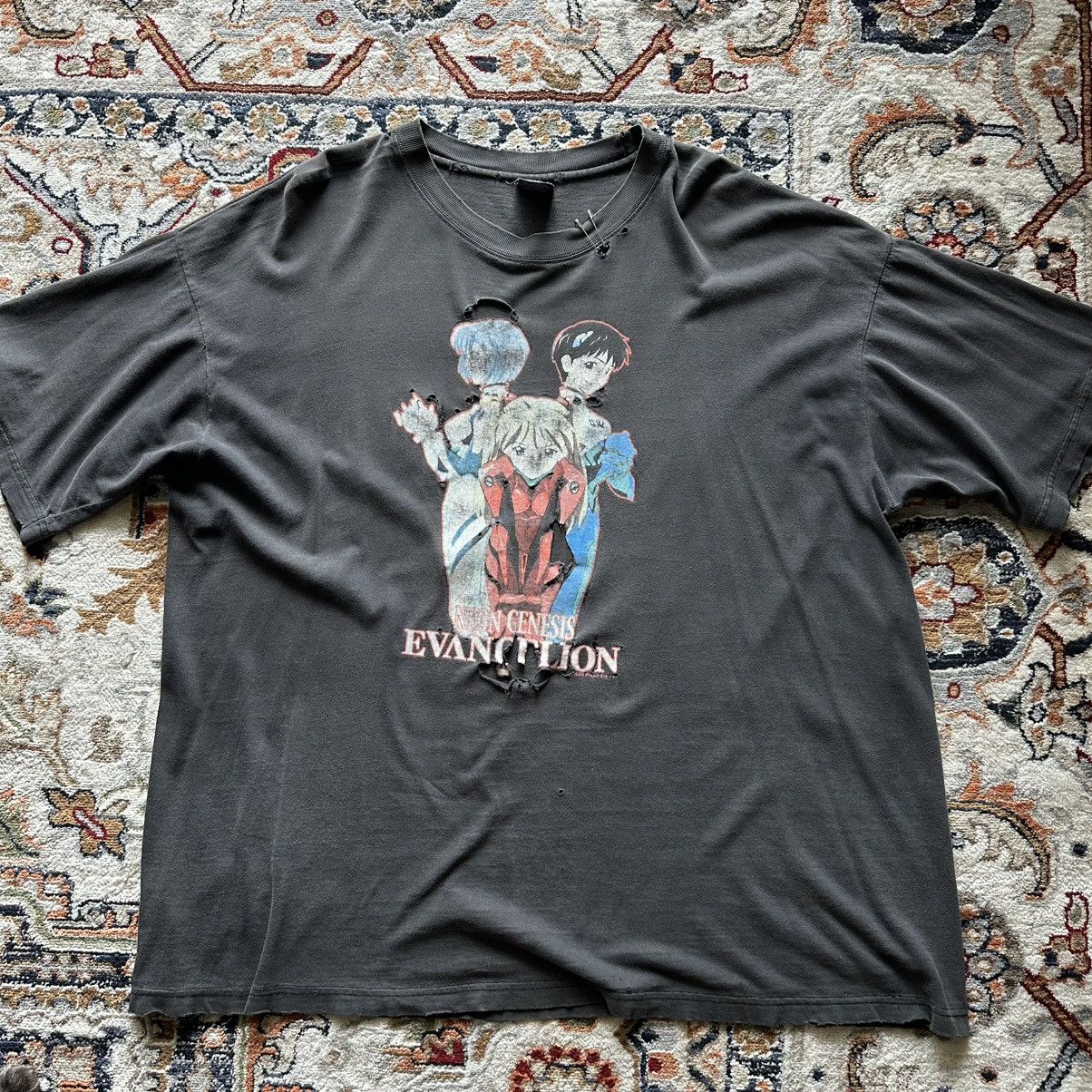 Vintage Vintage Neon Genesis Evangelion tee Size US XL / EU 56 / 4 - 1 Thumbnail