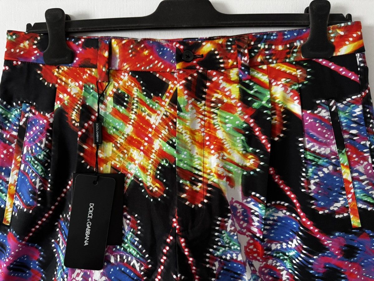 Dolce & Gabbana Dolce & Gabbana Multicolour Printed Shorts – BNWT- 48IT Size US 32 / EU 48 - 3 Thumbnail
