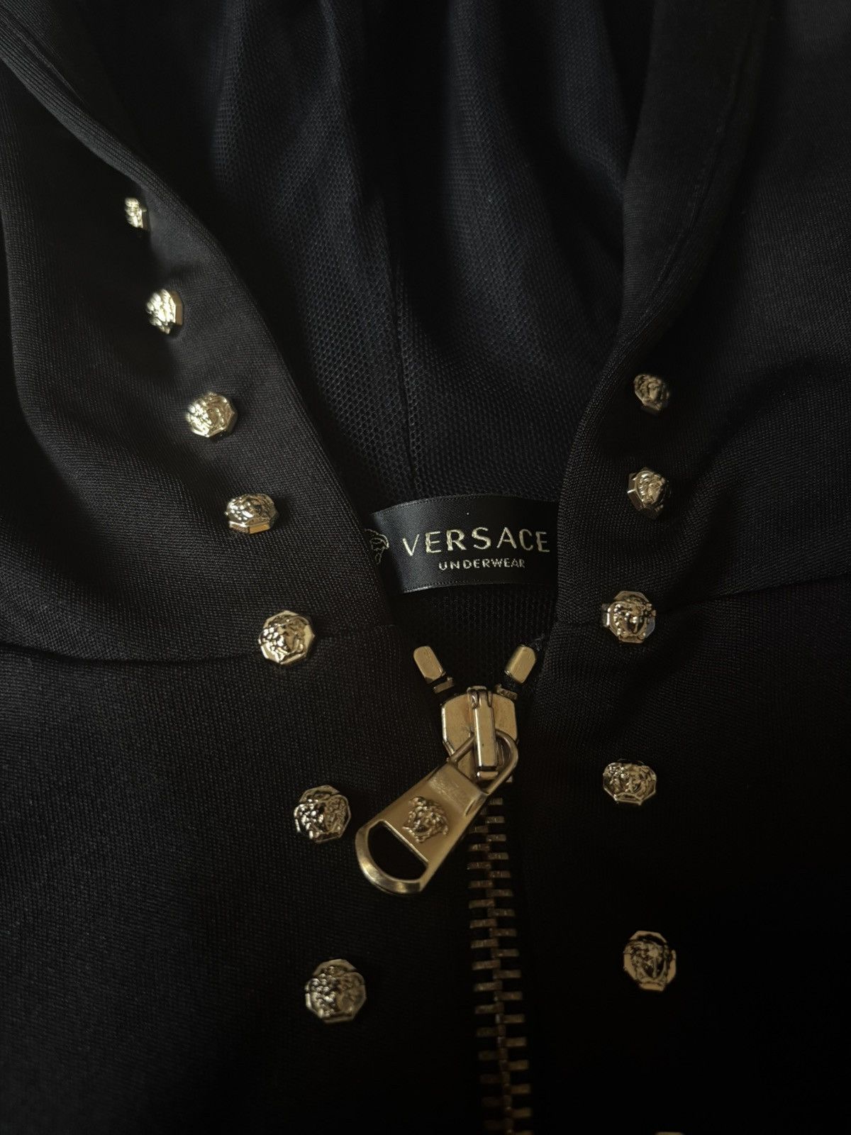 Designer × Versace VERSACE MEDUSA ZIP HOODIE Size S / US 4 / IT 40 - 4 Thumbnail