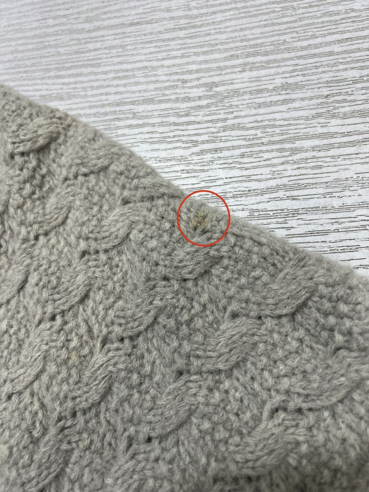 Number (N)ine Number (N)ine - FW 08’ Cable Knit Short Sleeve Cardigan Size US M / EU 48-50 / 2 - 10 Thumbnail