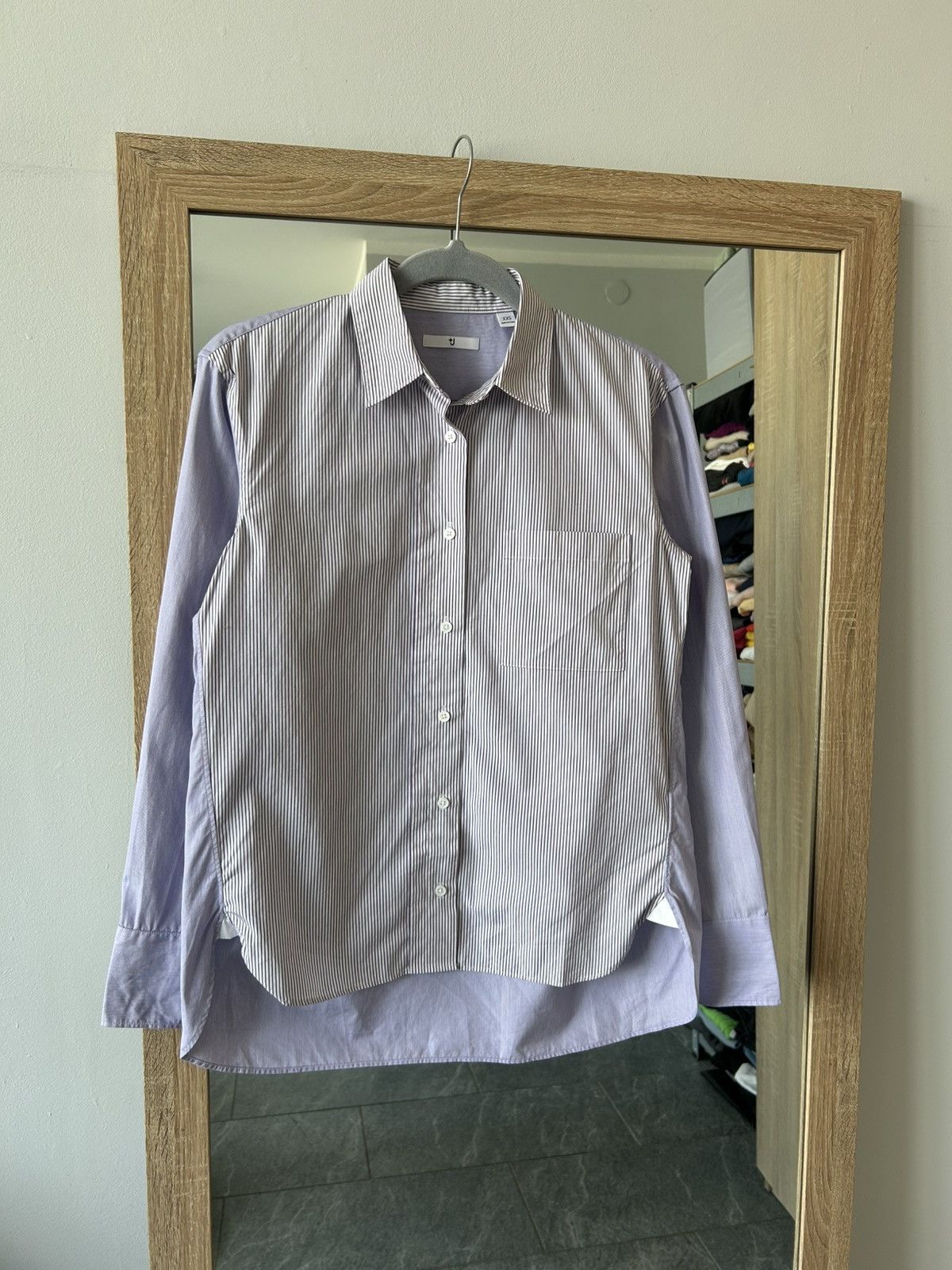 Jil Sander × Uniqlo Shirt purple Jil sander Uniqlo vintage luxury Size XXS / US 00 / IT 34 - 2 Thumbnail