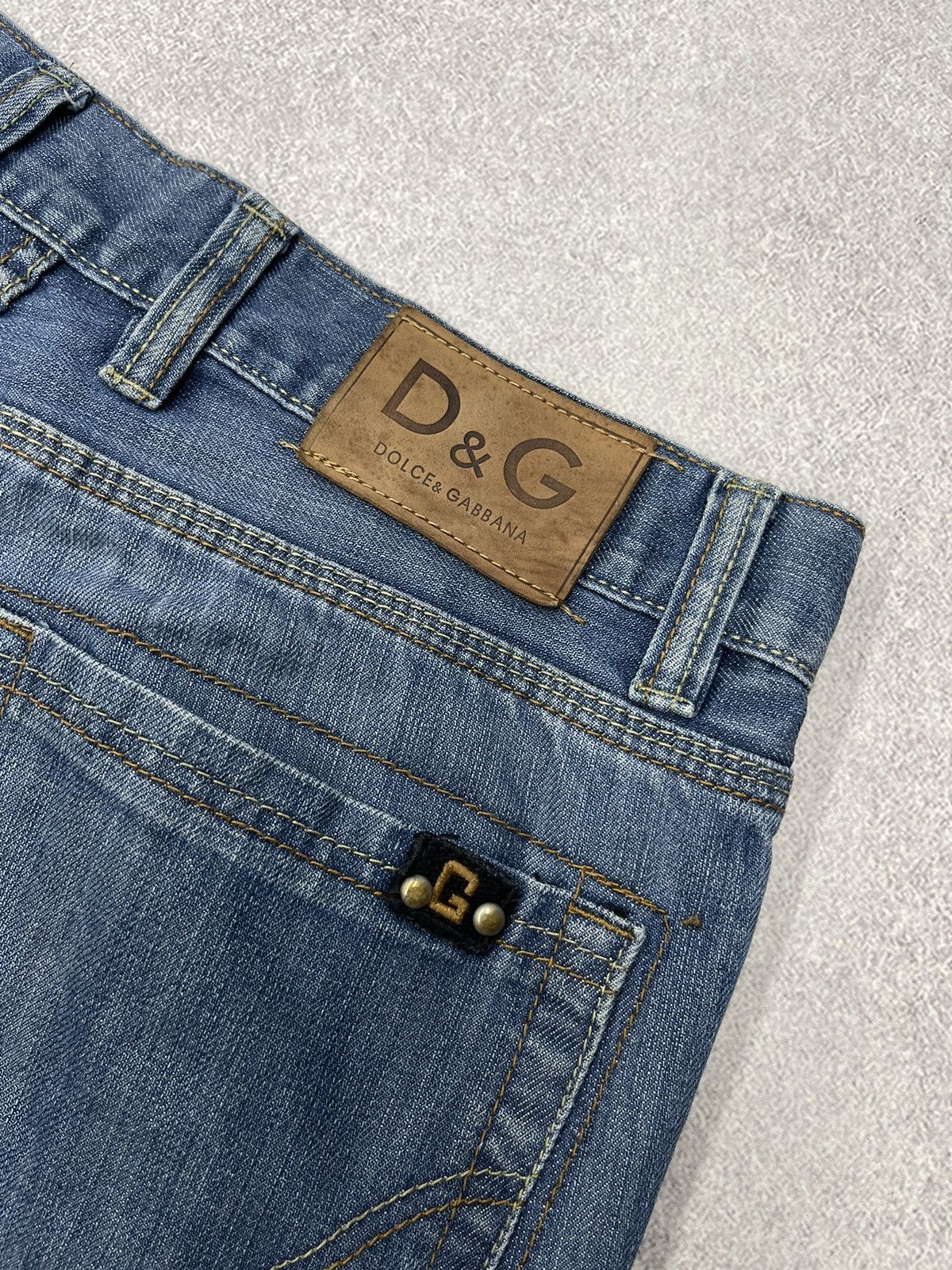 Dolce & Gabbana Vintage Dolce Gabbana Denim Jeans Blue Y2K Italy Size US 30 / EU 46 - 5 Thumbnail