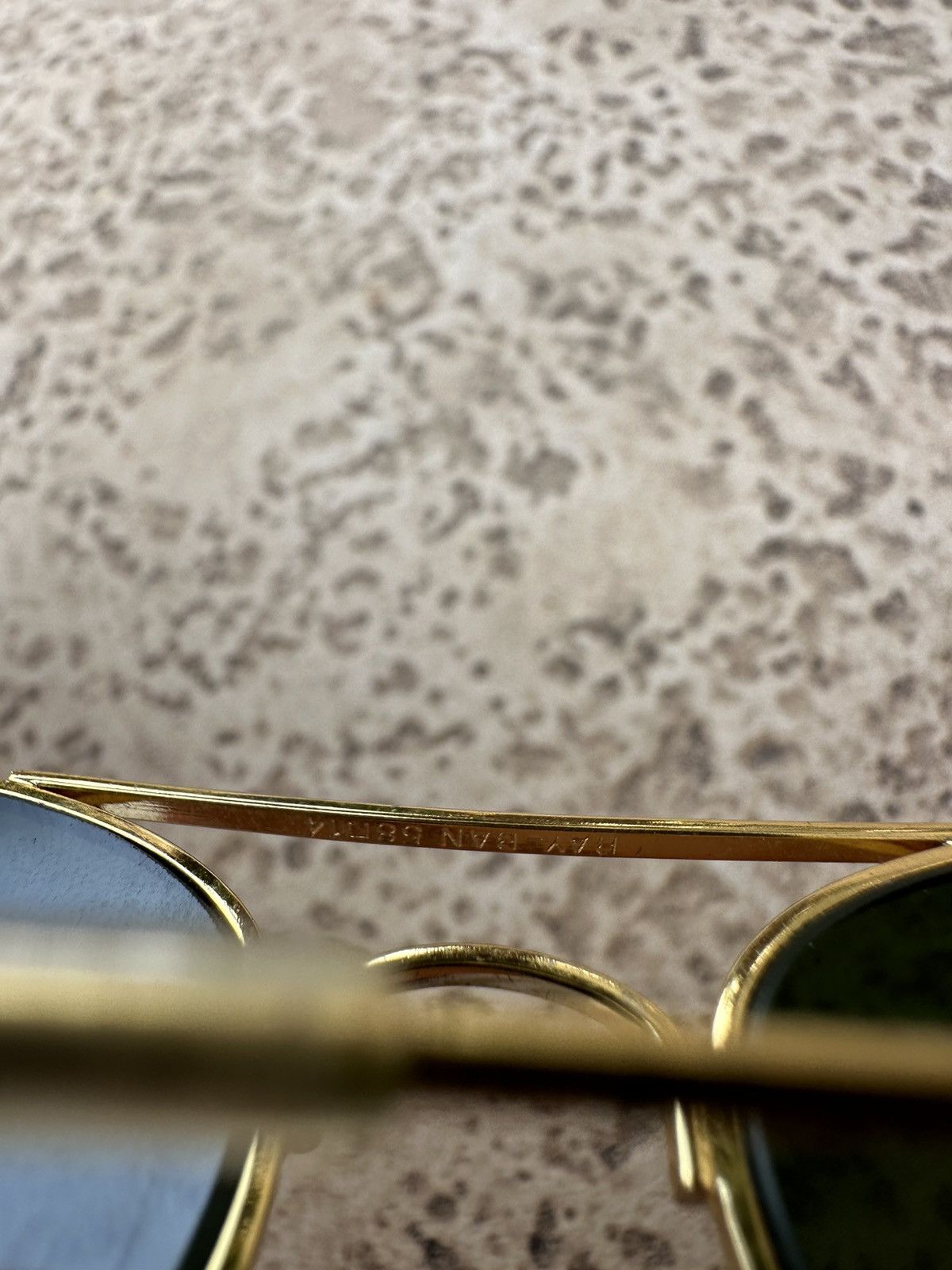 RayBan RayBan Sunglasses Gold RB 3025 Vintage Size ONE SIZE - 7 Thumbnail