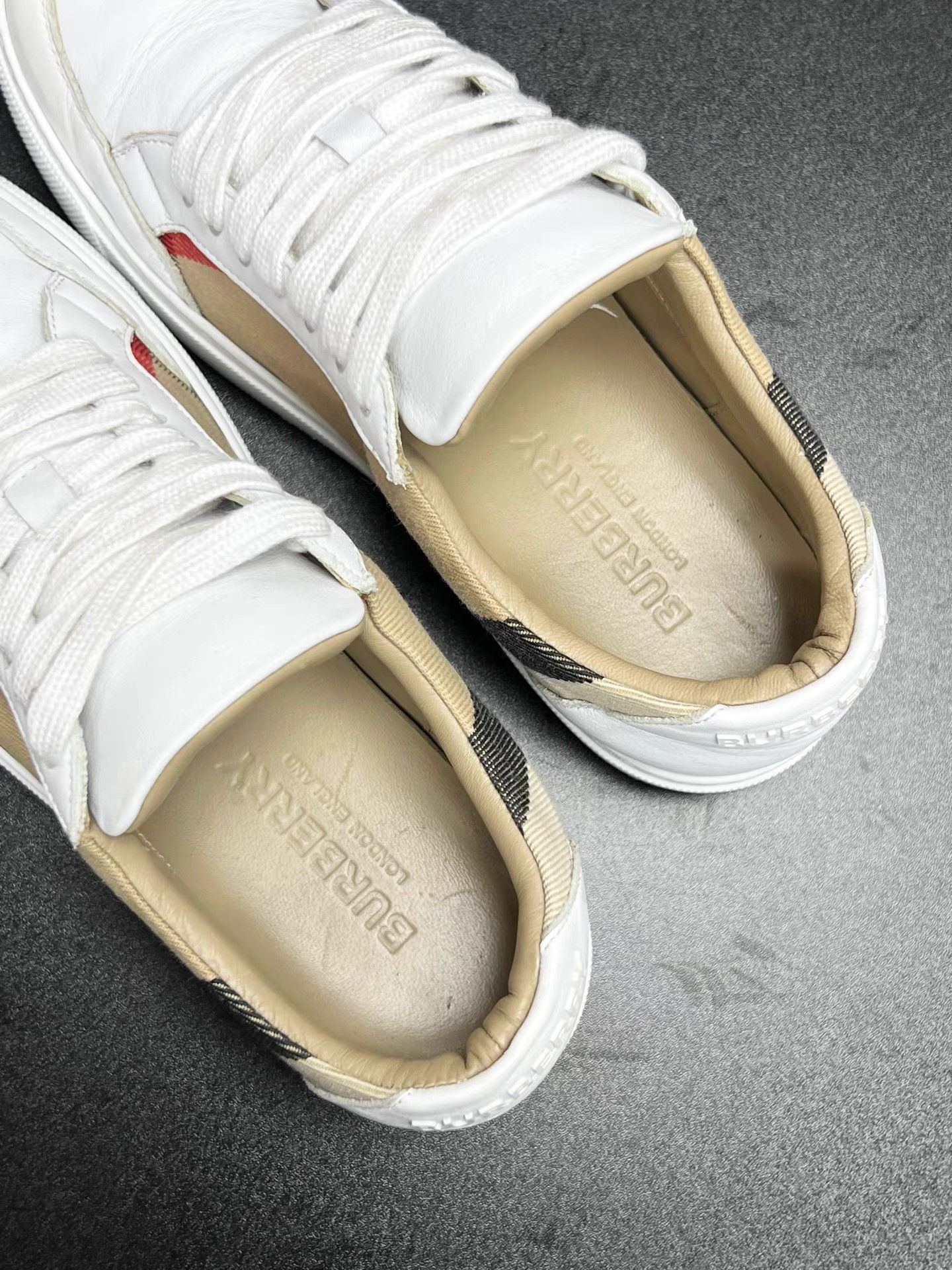 Burberry Burberry Check Low-Top Sneakers K15 Size US 6 / IT 36 - 4 Thumbnail