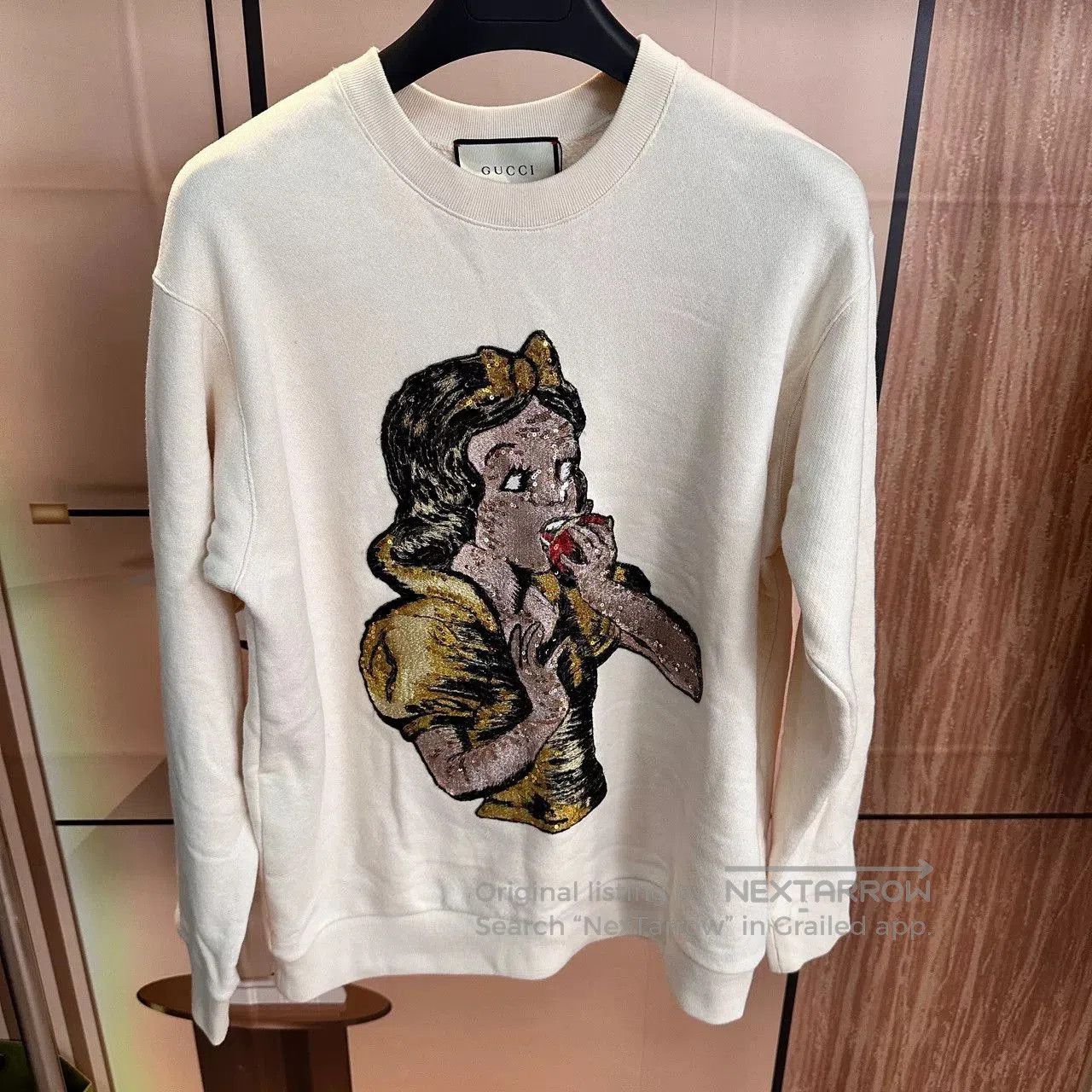 Gucci Gucci Disney Collab White Sequin Sweatshirt. Size M / US 6-8 / IT 42-44 - 1 Thumbnail