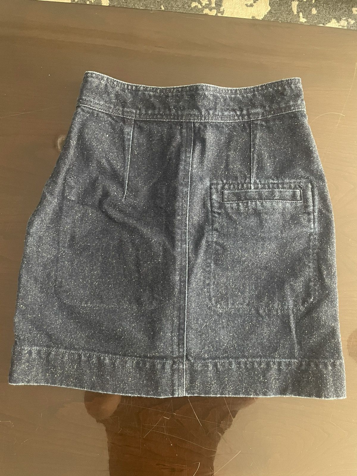 Isabel Marant Isabel Marant Zip-up Jean Mini Skirt Size 24" / US 00 / IT 34 - 2 Thumbnail