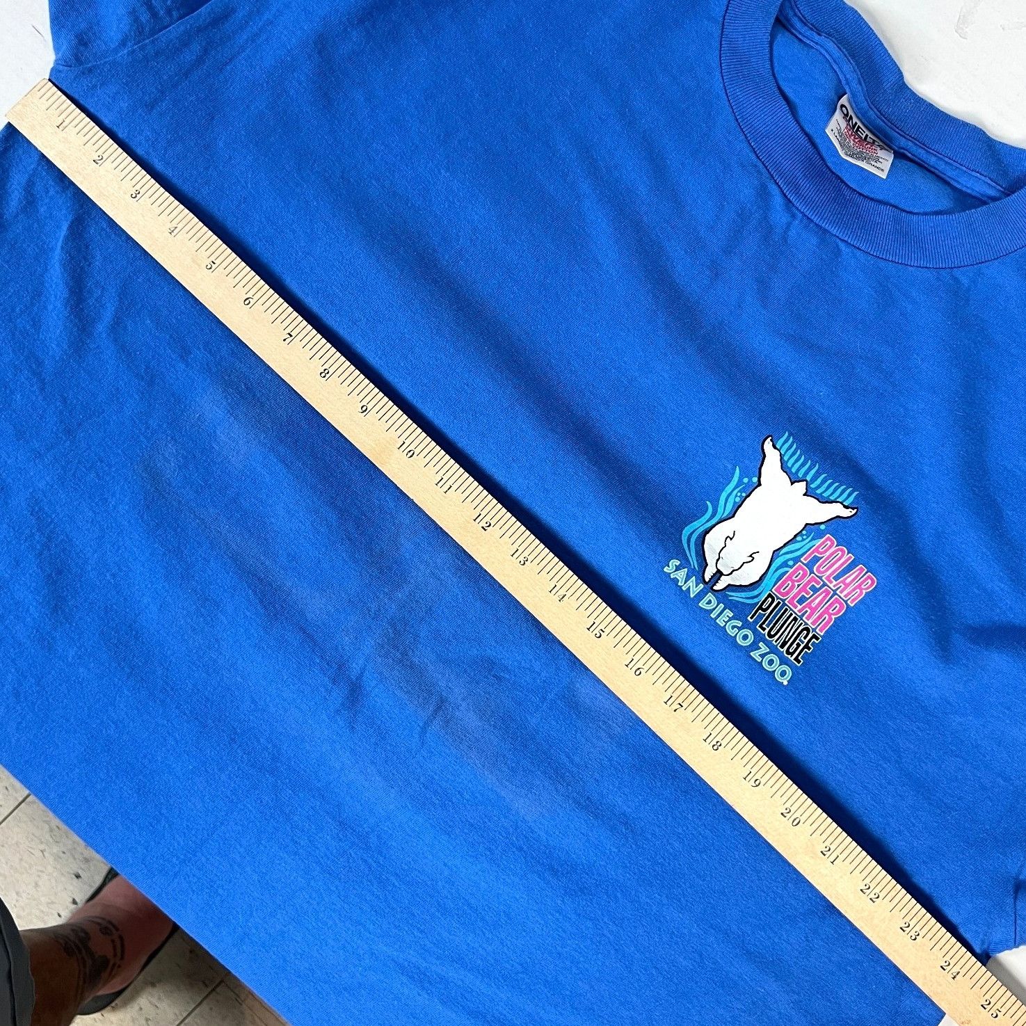 Other Polar Bear Plunge San Diego Zoo Mens Vtg T-Shirt size XL One Size US XL / EU 56 / 4 - 10 Thumbnail