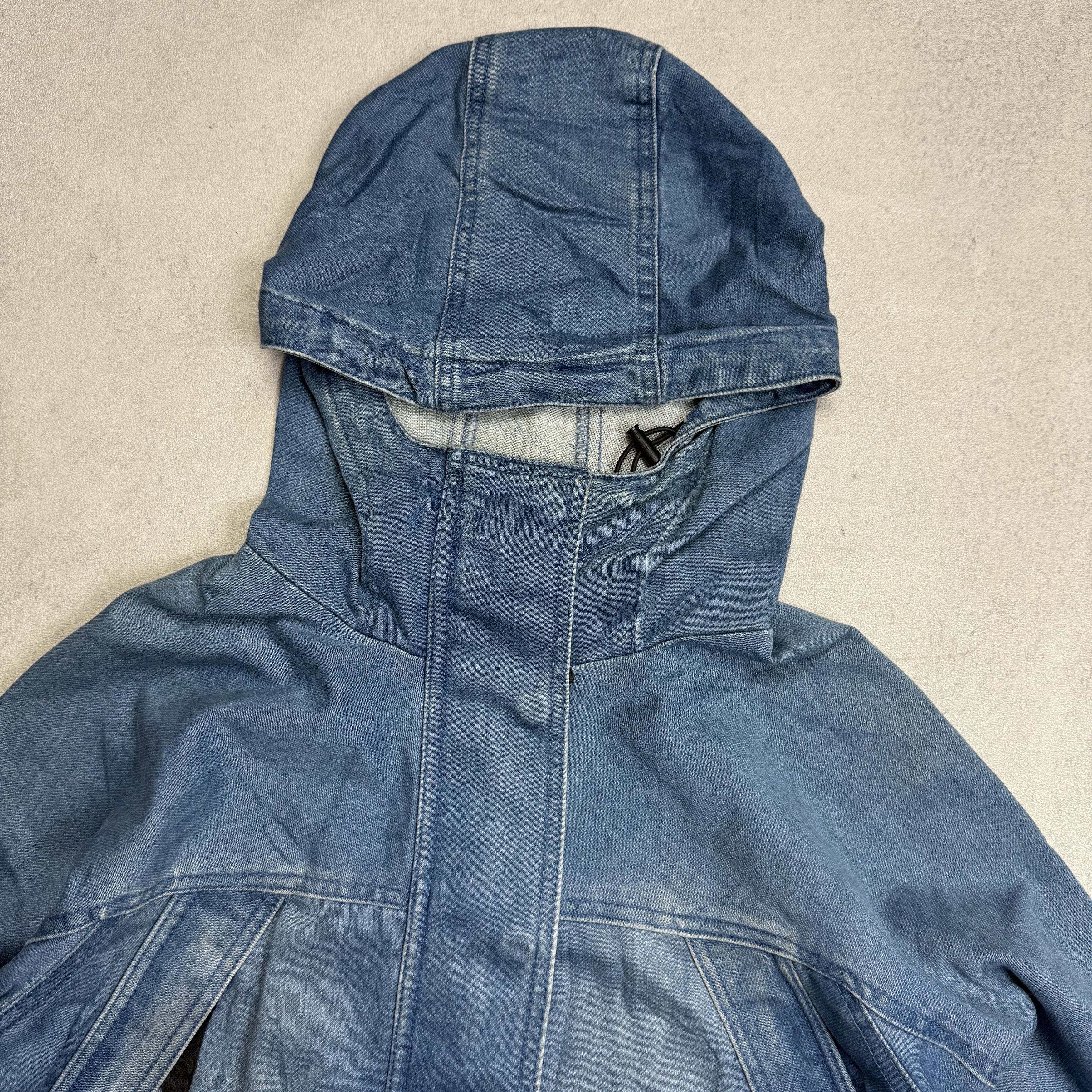 Japanese Brand Sorridere Multi Pocket Utility Jacket Hooded Size US S / EU 44-46 / 1 - 3 Thumbnail