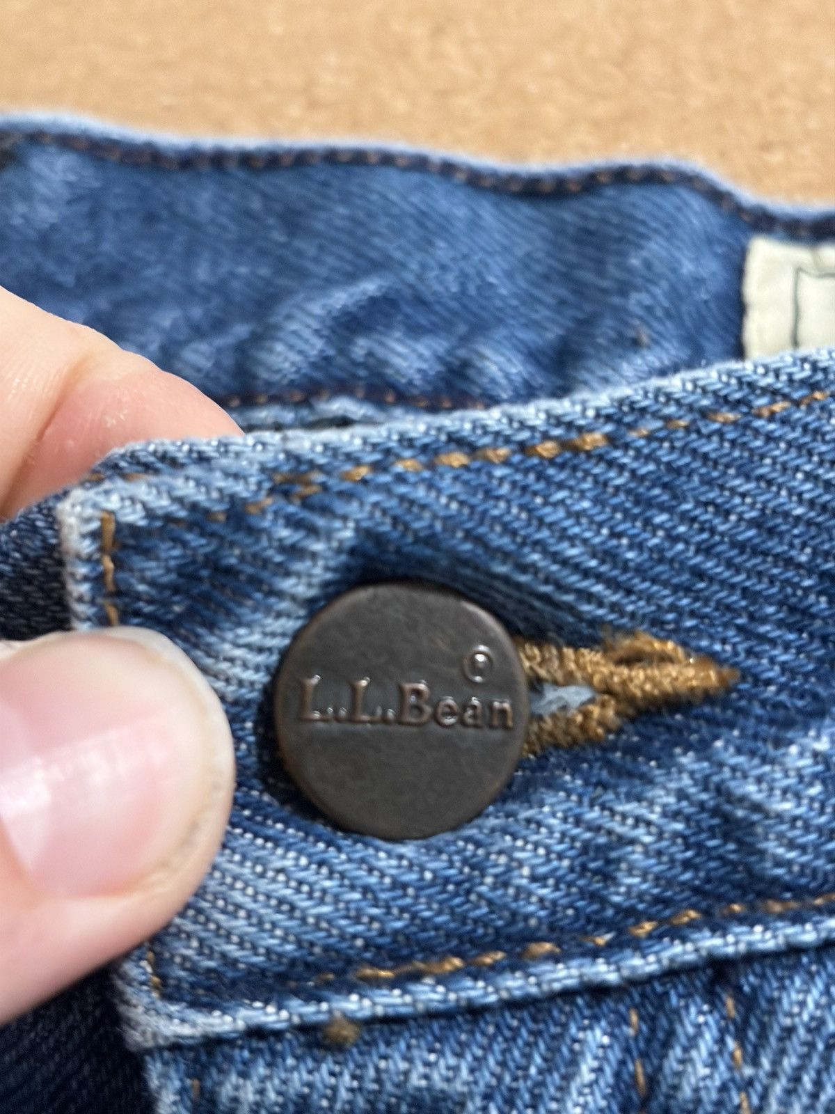 L.L. Bean L.L. Bean Classic Fit Jeans Mens 36x32 Lined Insulated Denim Size US 36 / EU 52 - 5 Thumbnail