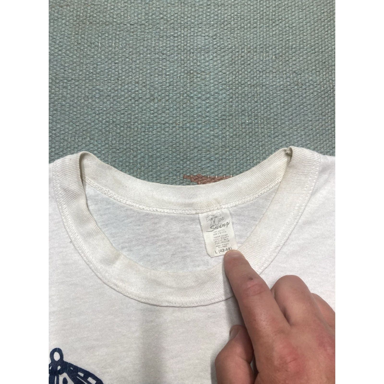 Vintage VINTAGE 80s Adray Appliance Dearborn Michigan Graphic T Shirt Large Size US L / EU 52-54 / 3 - 7 Thumbnail