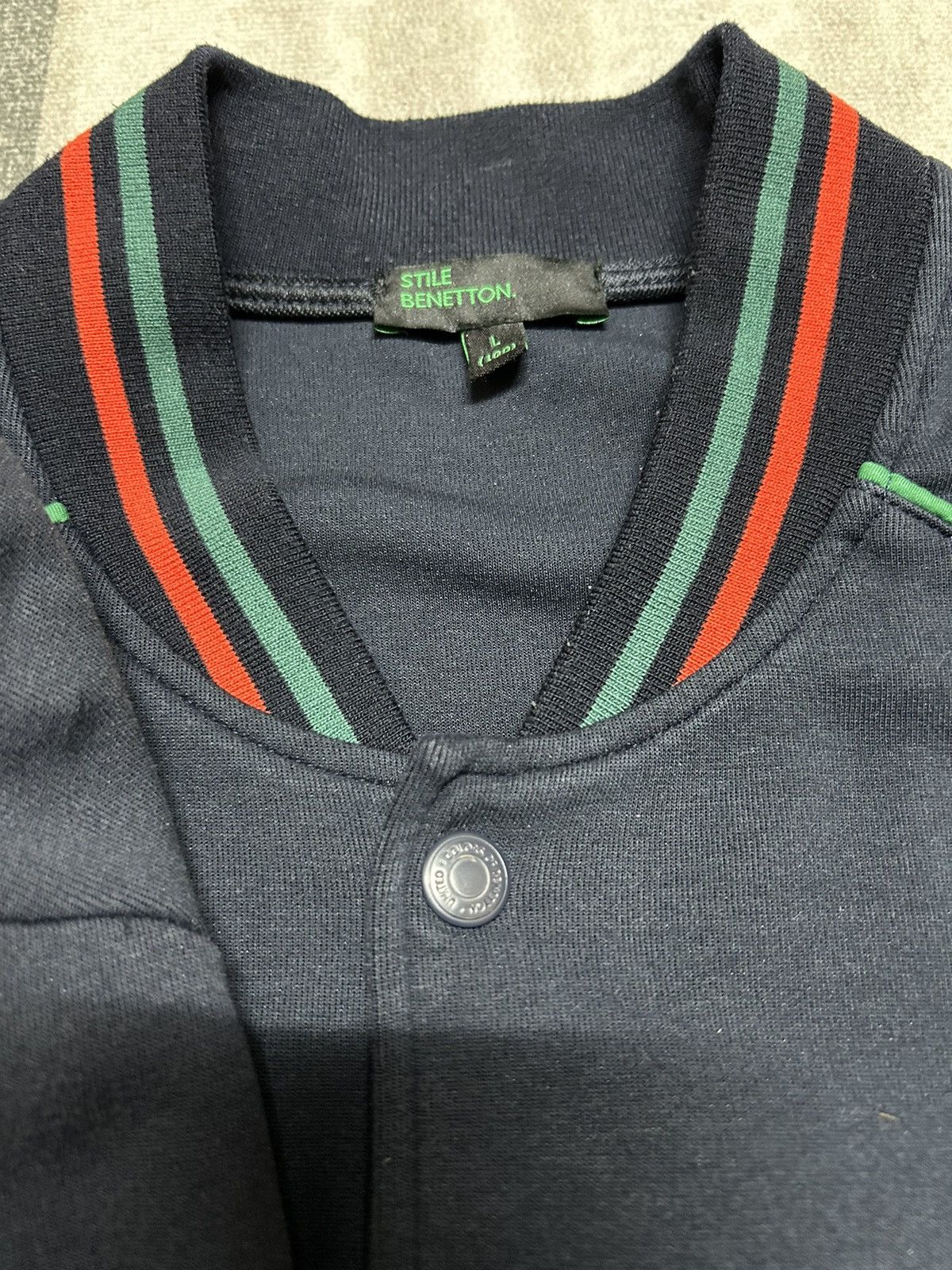 Benetton × Designer × United Colors Of Benetton Benetton varsity jacket Size US L / EU 52-54 / 3 - 8 Thumbnail