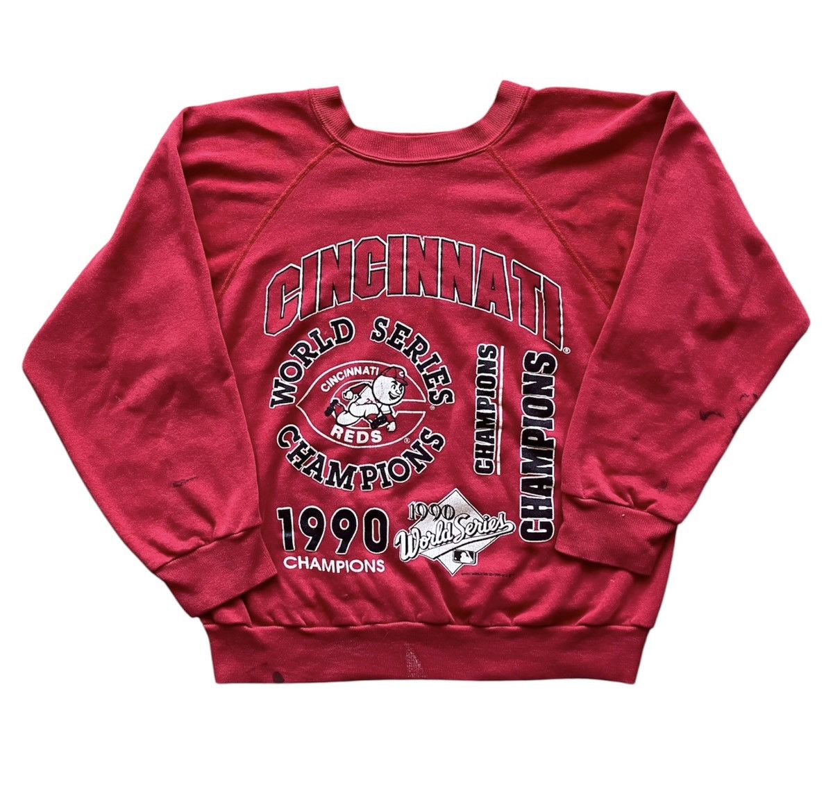 MLB Cincinnati Reds 1990 World Series Champions Crewneck Size US M / EU 48-50 / 2 - 1 Thumbnail